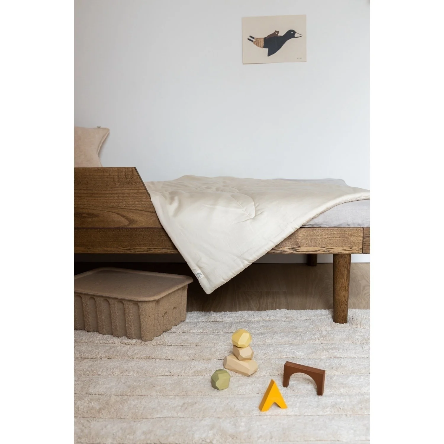 KAS Kopenhagen Beige Dragon Fly Blanket - Image 7