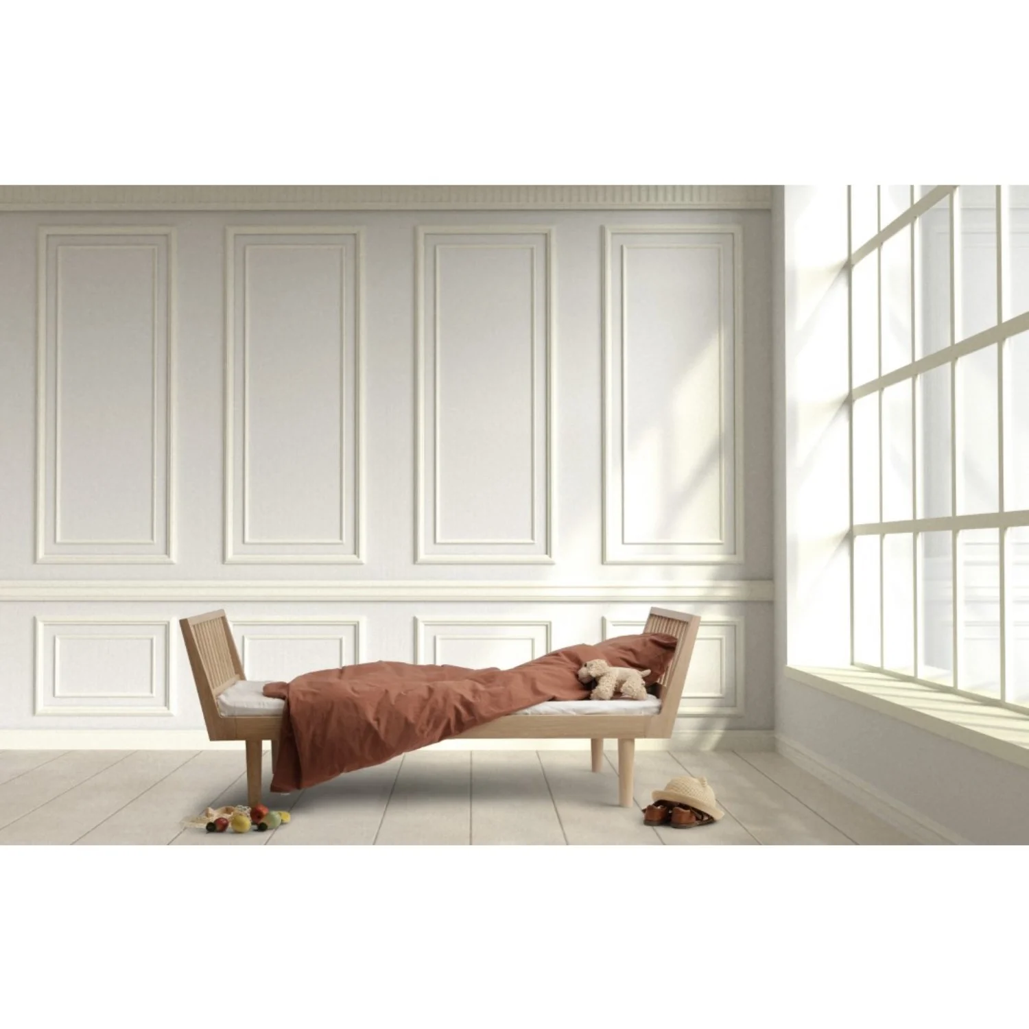 KAS Kopenhagen Light Oil Eli Junior Bed - Image 3