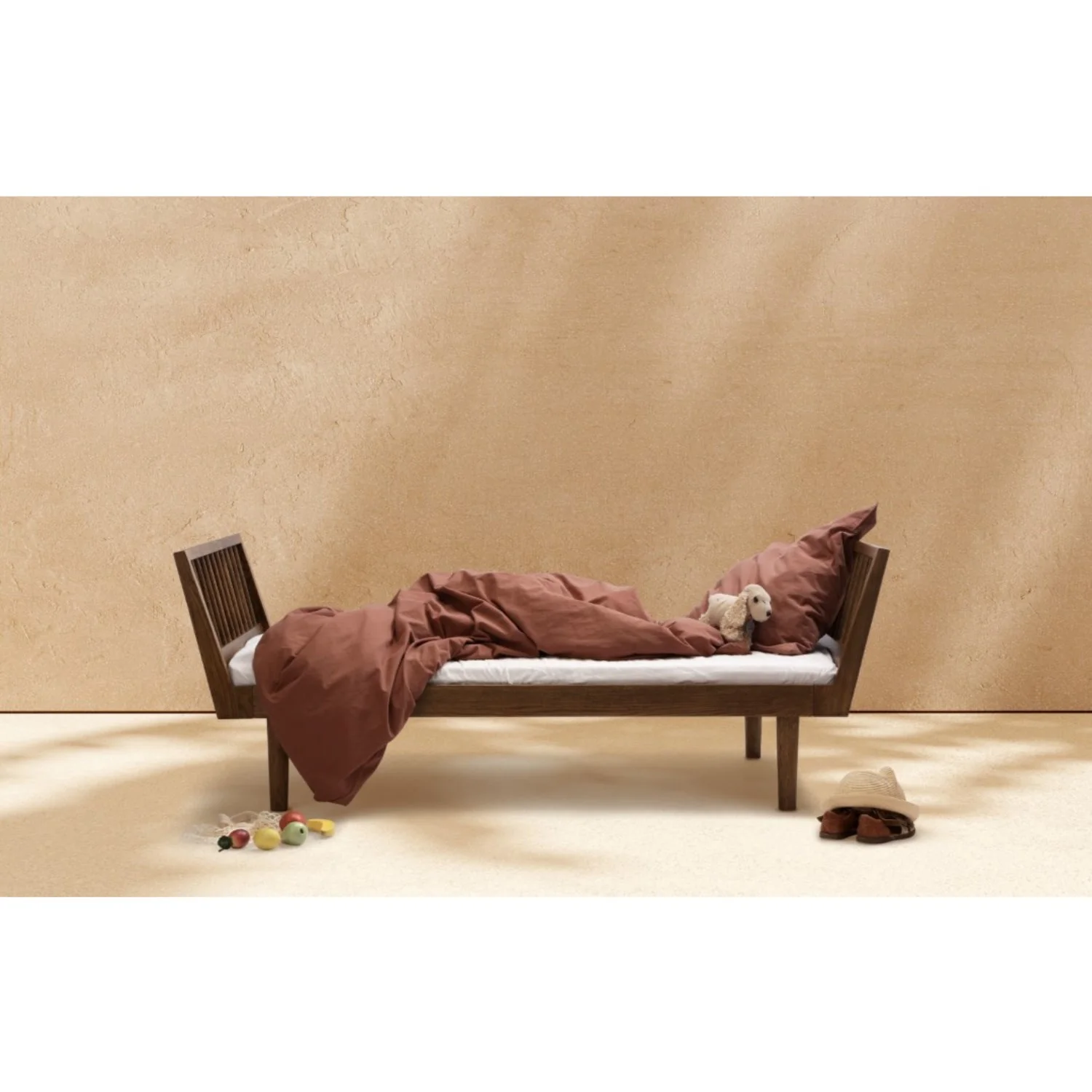 KAS Kopenhagen Smoked Oak Eli Junior Bed - Image 3