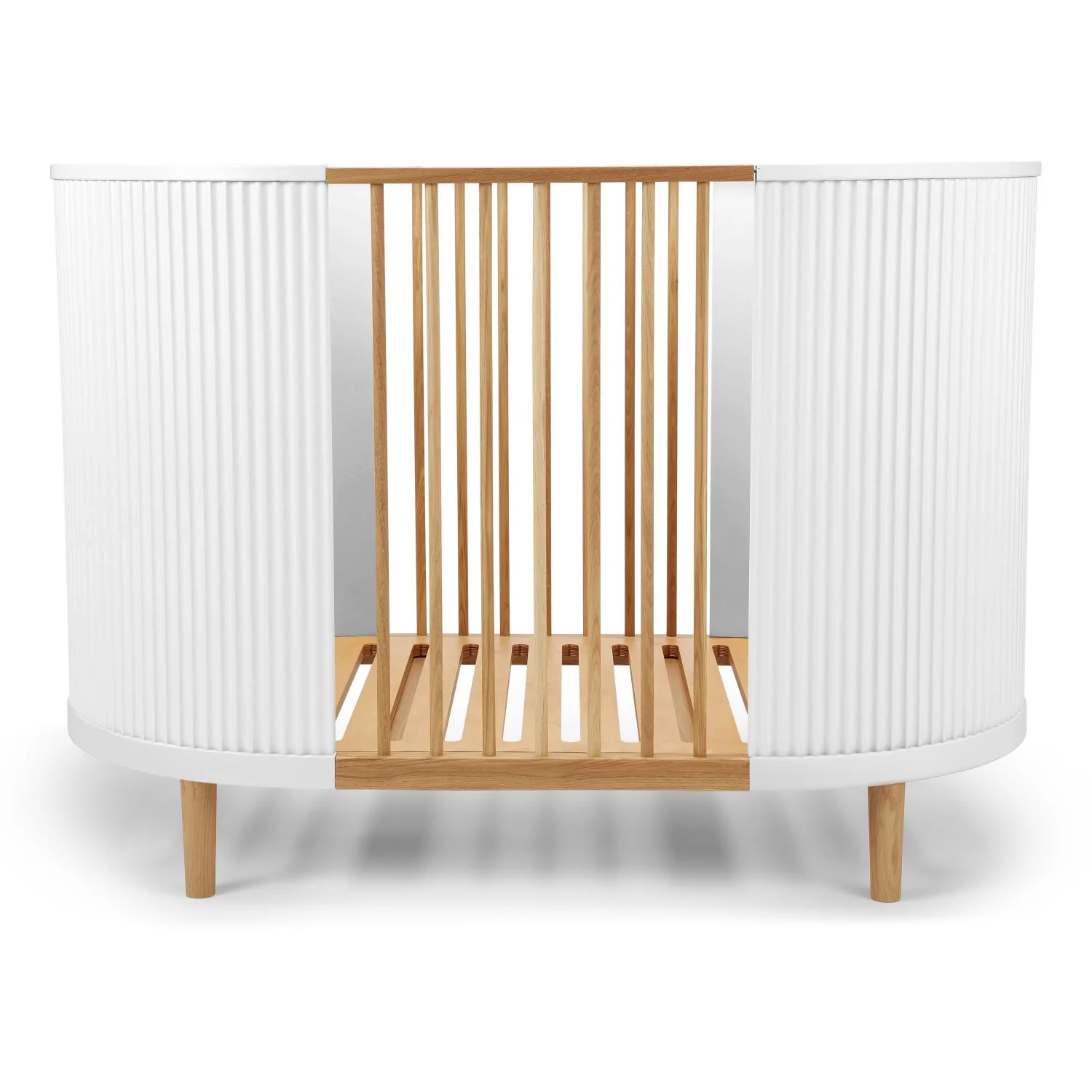KAS Kopenhagen White Oak Kai Baby Cot - Image 3