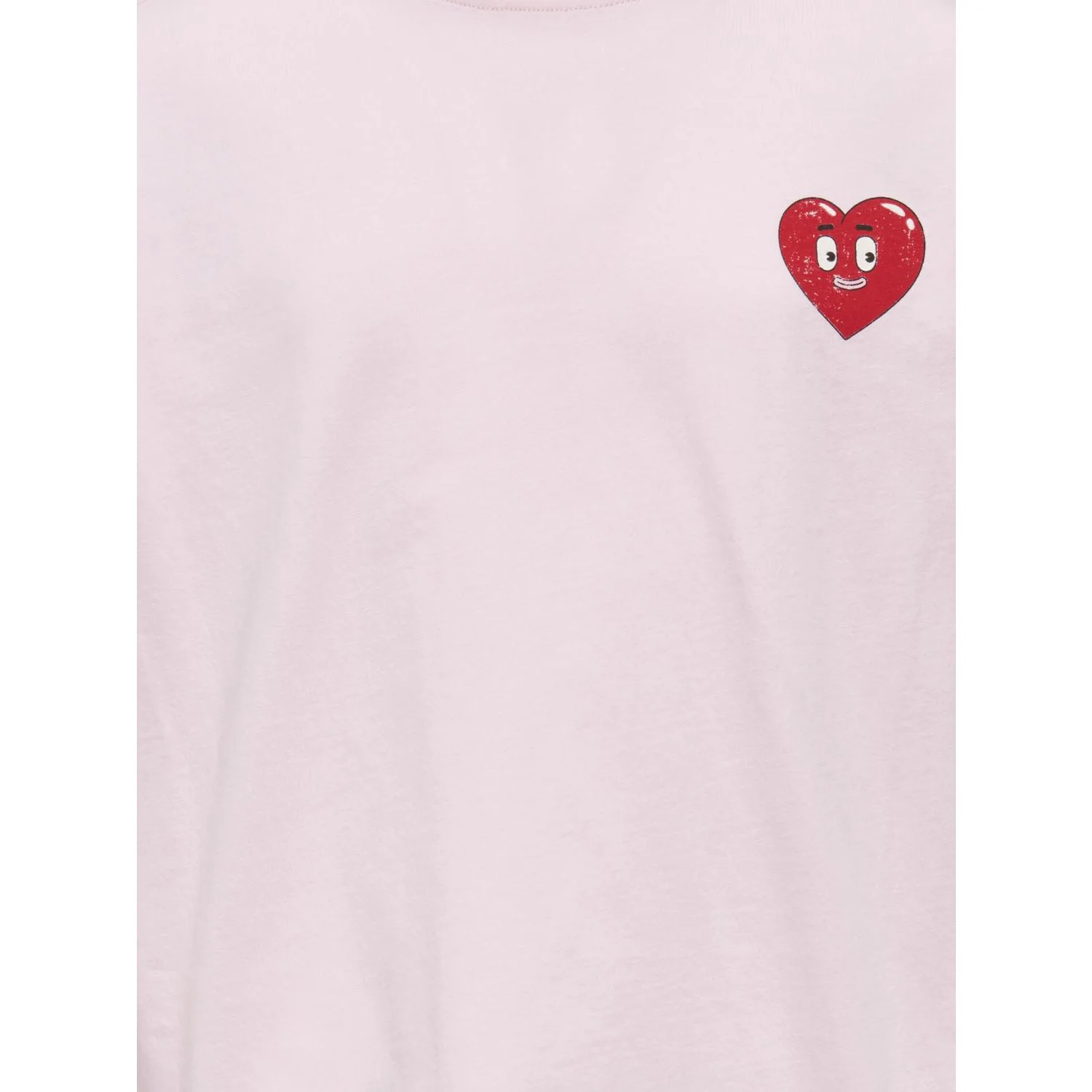 kids ONLY Barely Pink Heart Kogeros Life S/S Loose Print Top Jrs - Image 3