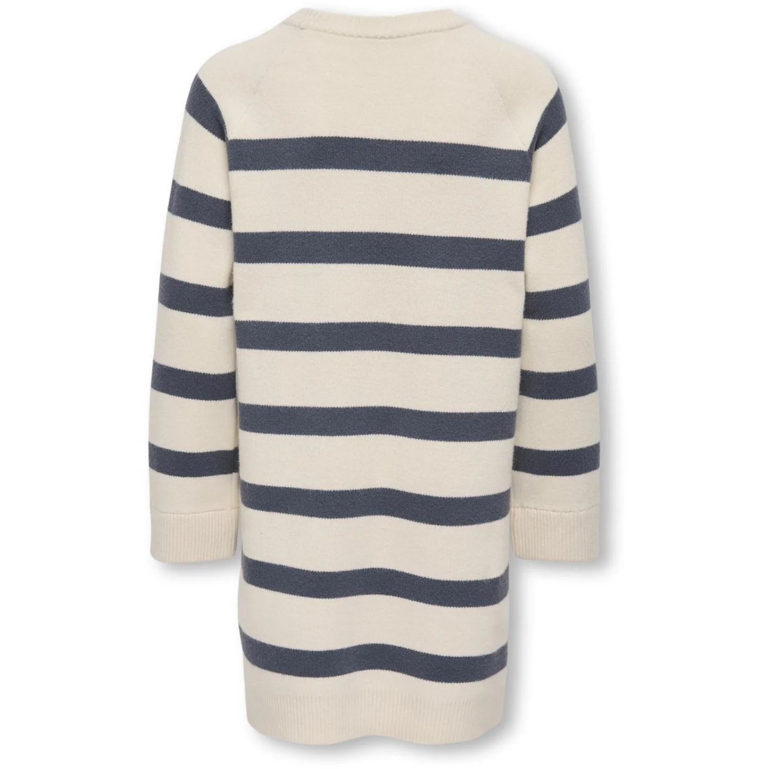 kids ONLY Birch Ombre Blue Kogkelly Life L/S O-Neck Dress Knt - Image 3