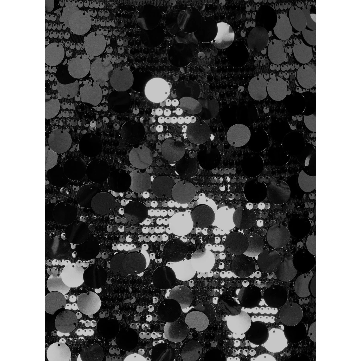 kids ONLY Black Black Sequins Kogjadel Sequins Skirt Wvn - Image 3