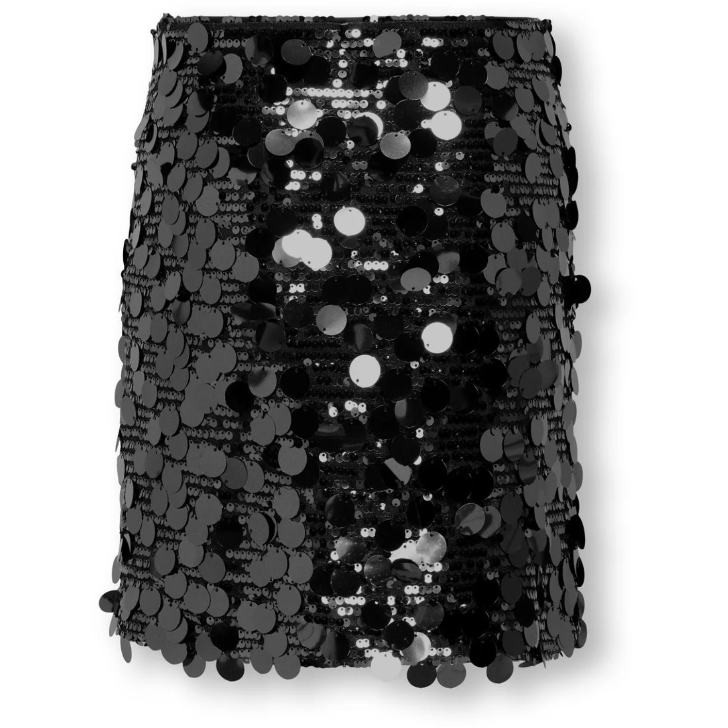 kids ONLY Black Black Sequins Kogjadel Sequins Skirt Wvn - Image 4