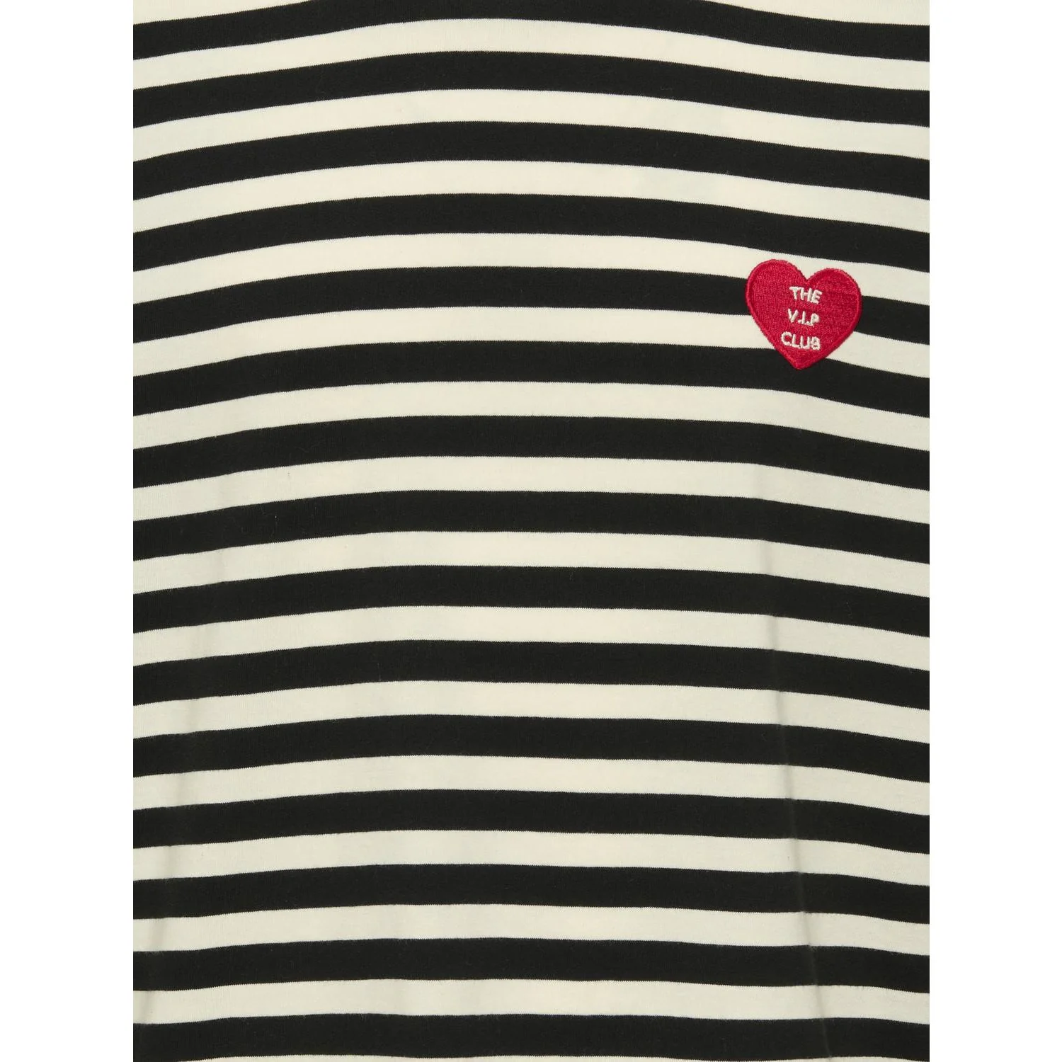 kids ONLY Black Cloud Dancer/Detail Heart High Risk Red Koglivina L/S O-Neck Stripe Top Jrs - Image 2