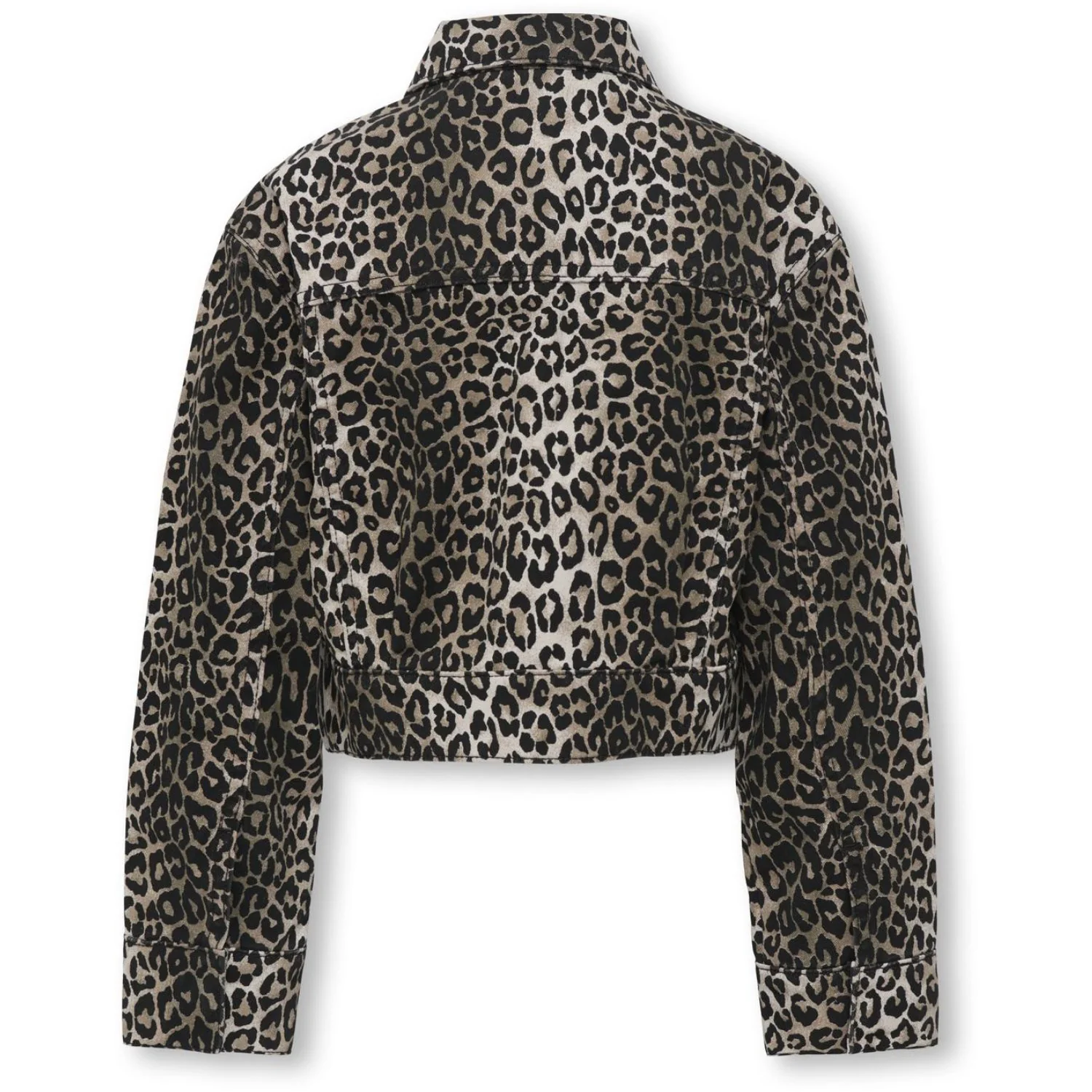 kids ONLY Black Leo Sandra-Lumi Printed Jacket - Image 3