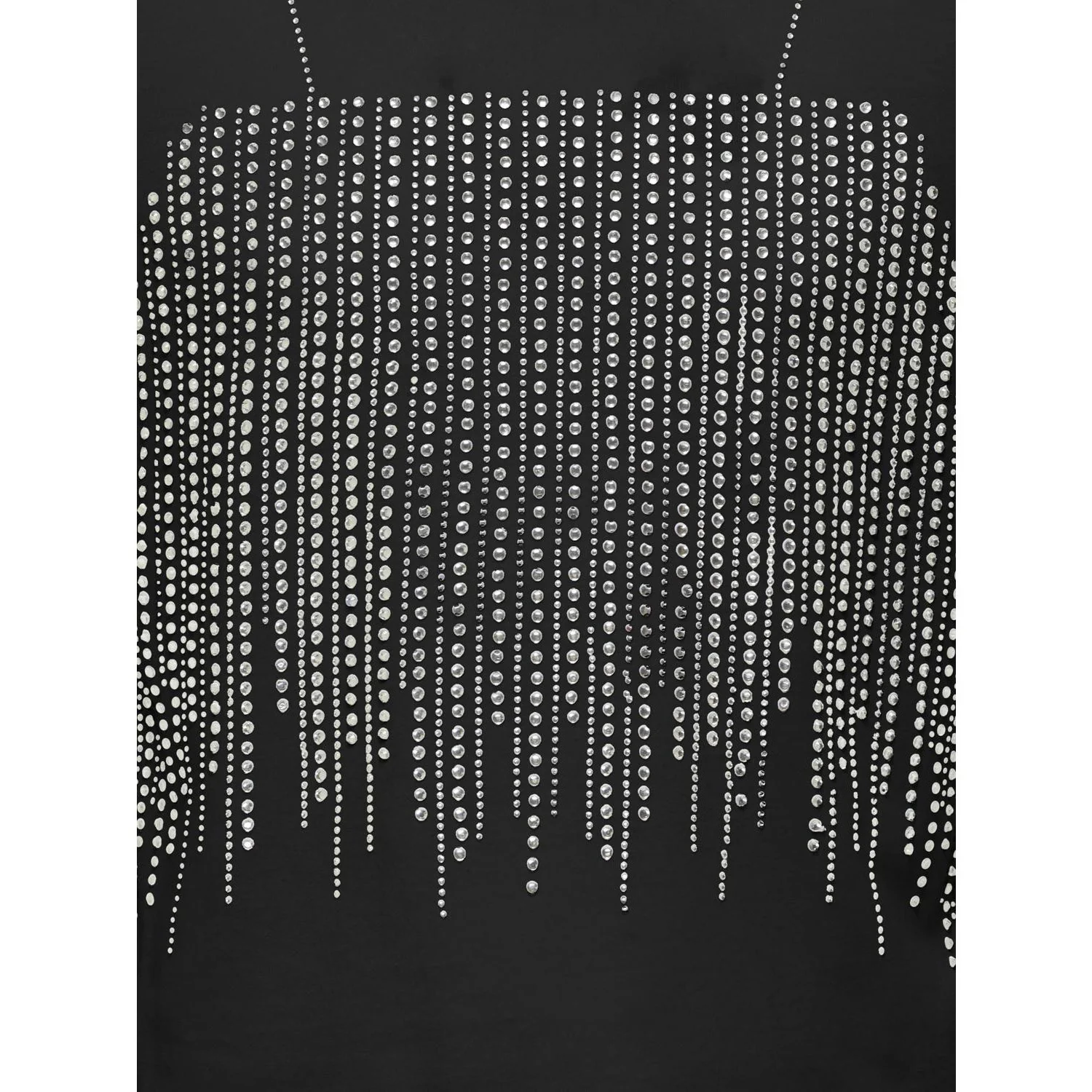 kids ONLY Black Rhinestone Silver Kogbillie Life S/S Stone Top Jrs - Image 2