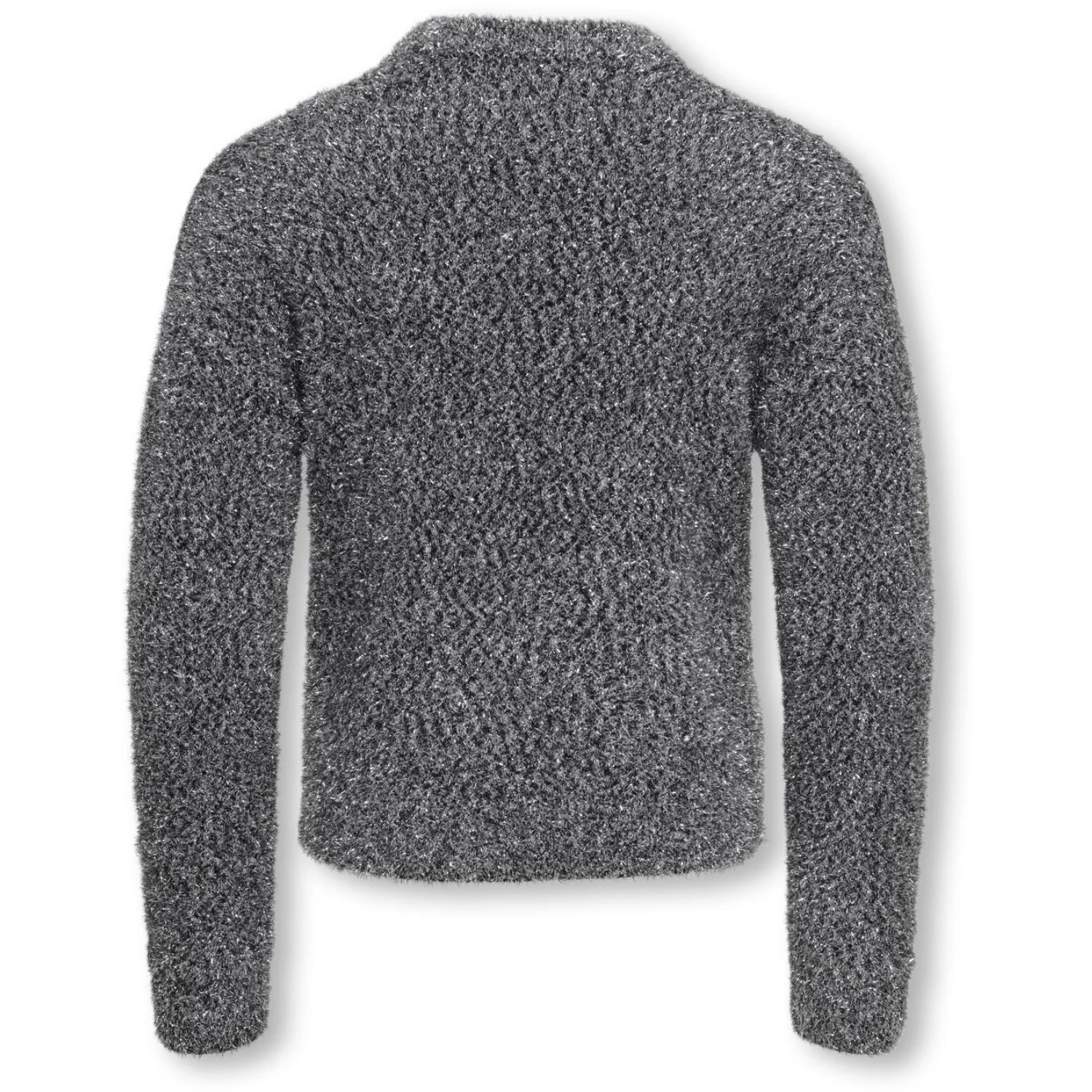 kids ONLY Black Silver Glitter Kogpiumo Glitter L/S O-Neck Knt - Image 3