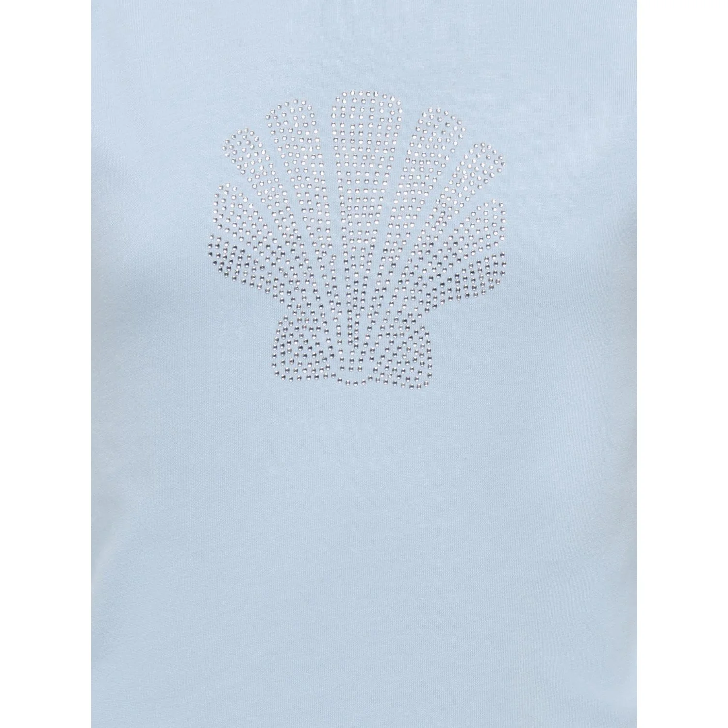 kids ONLY Cashmere Blue Seashell Kogkira Life Ss Blng O-Neck Baby Tee Jrs - Image 2