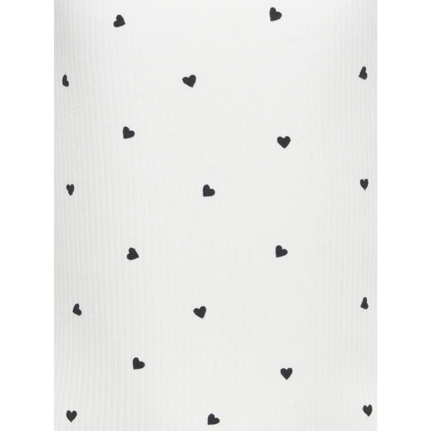 kids ONLY Cloud Dancer Black Hearts Kogbella Life Strap Top Jrs - Image 3