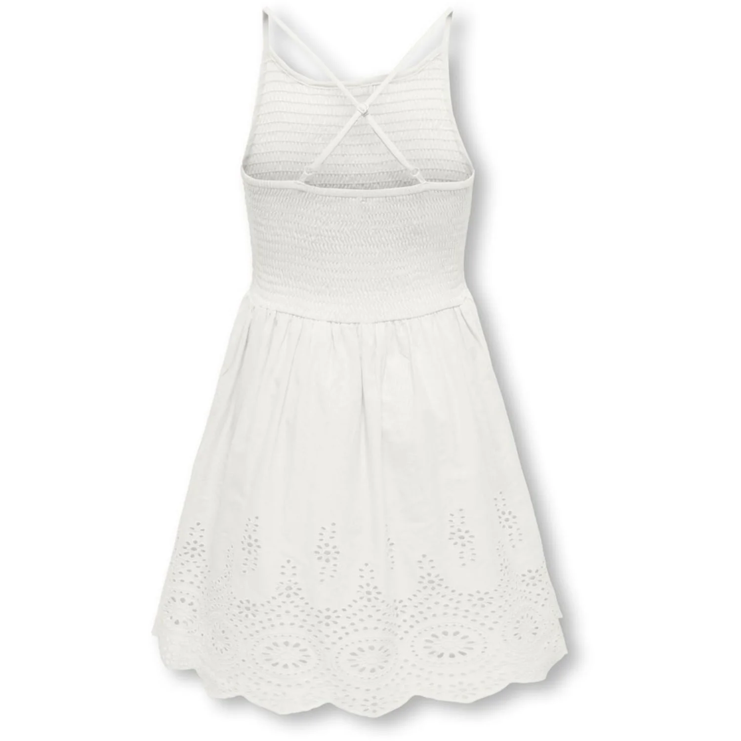 kids ONLY Cloud Dancer Kogbondi Life Strap Emb Dress Wvn - Image 4