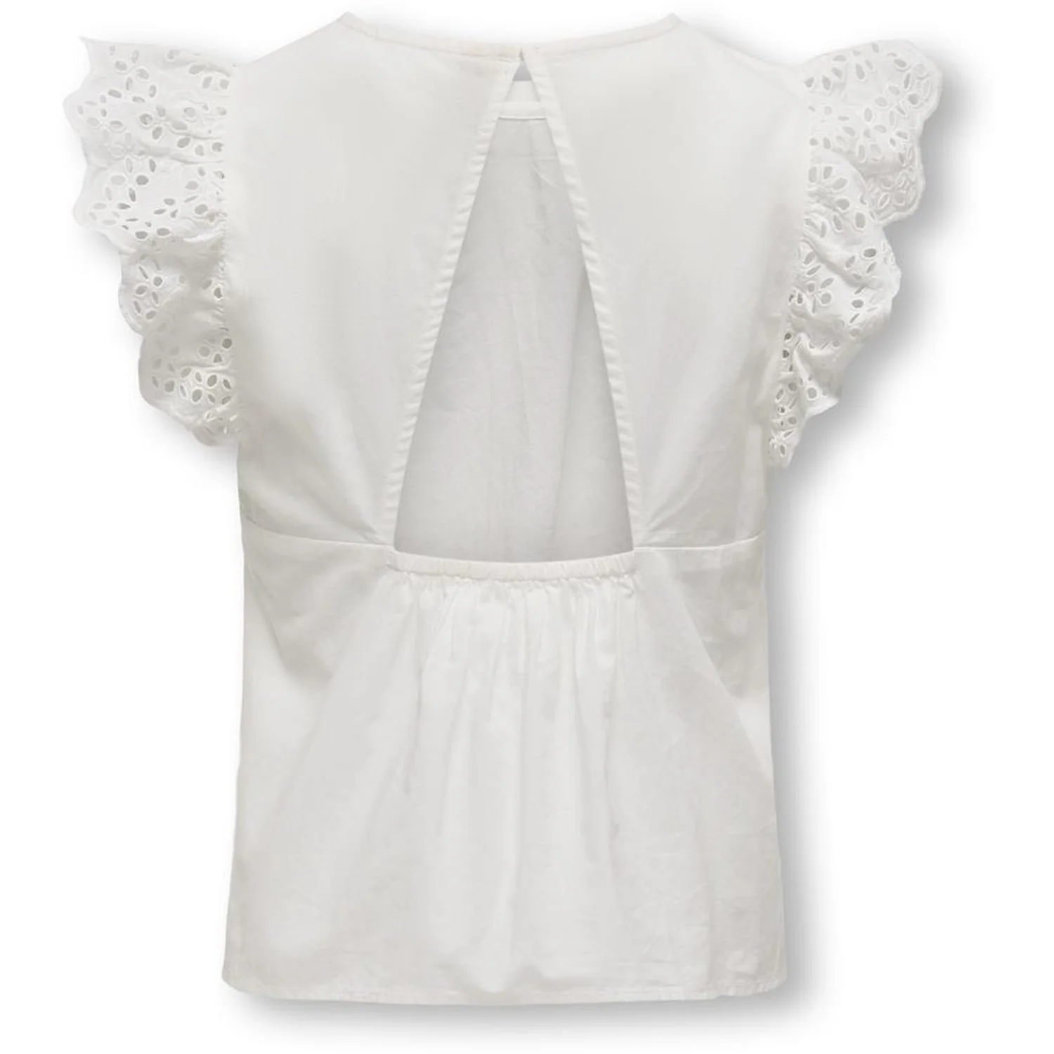 kids ONLY Cloud Dancer Koglou Life S/l Emb Top Wvn - Image 3