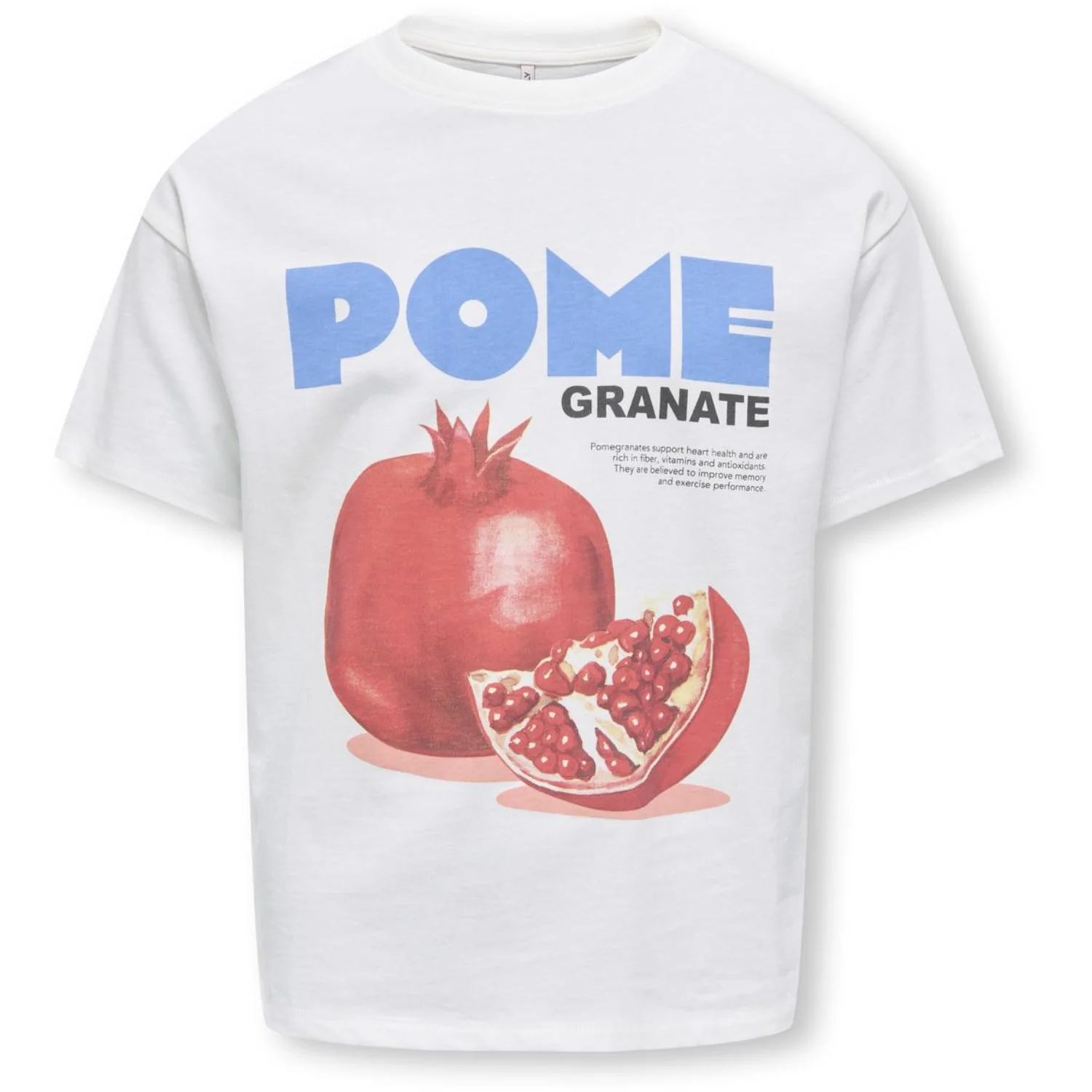 kids ONLY Cloud Dancer Pomegranate Phoebe Life Loose Fresh T-Shirt