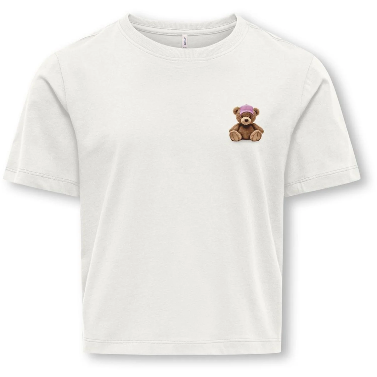 kids ONLY Cloud Dancer Teddy Cap Kogrex S/S Printed Top Jrs
