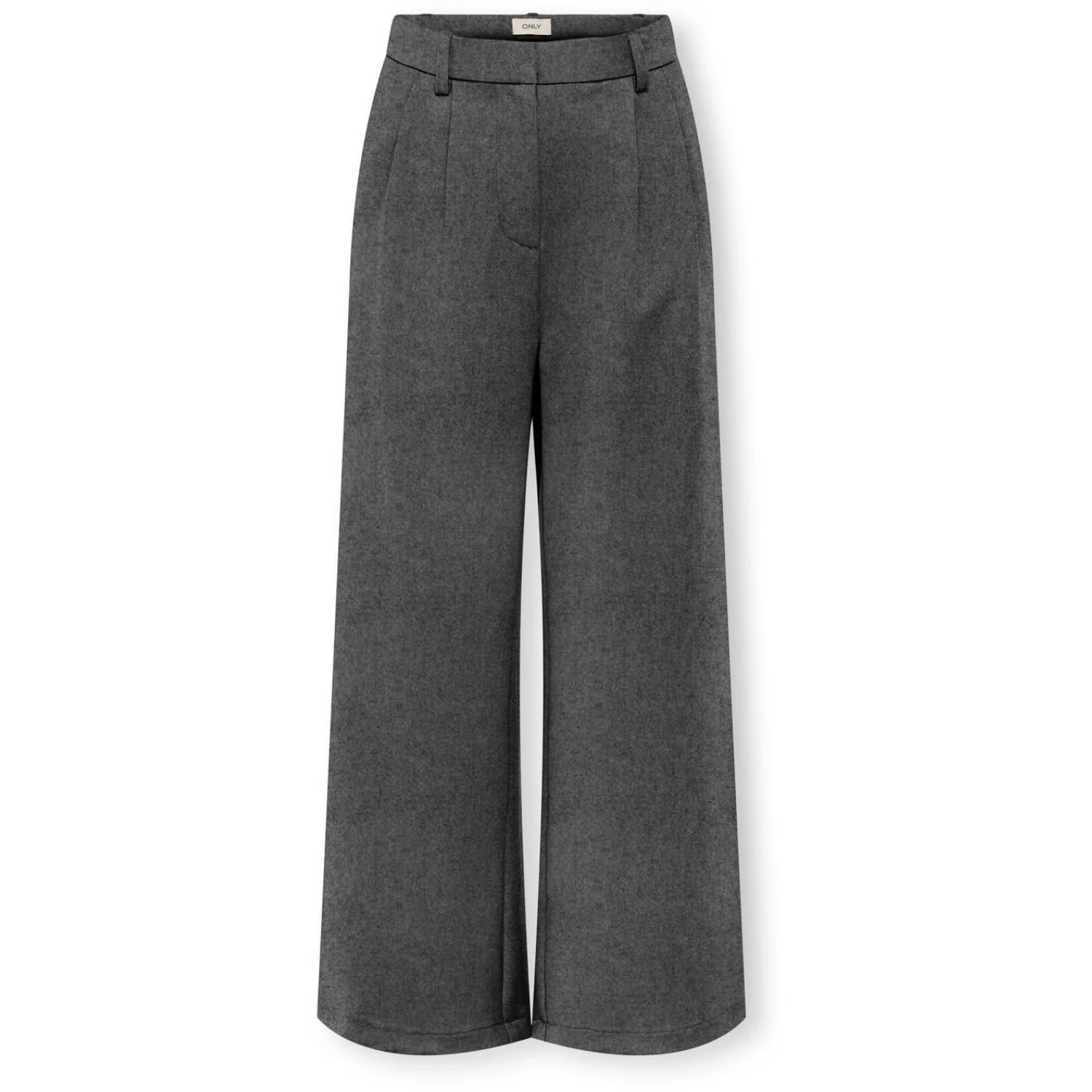 kids ONLY Dark Grey Melange Koghattie-Zal Life Lc Wide Pants Tlr Noos