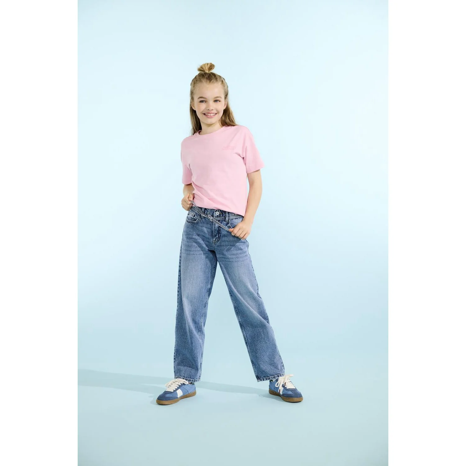 kids ONLY Light Blue Denim Koggianna Straight Dnm Pim1805 - Image 2