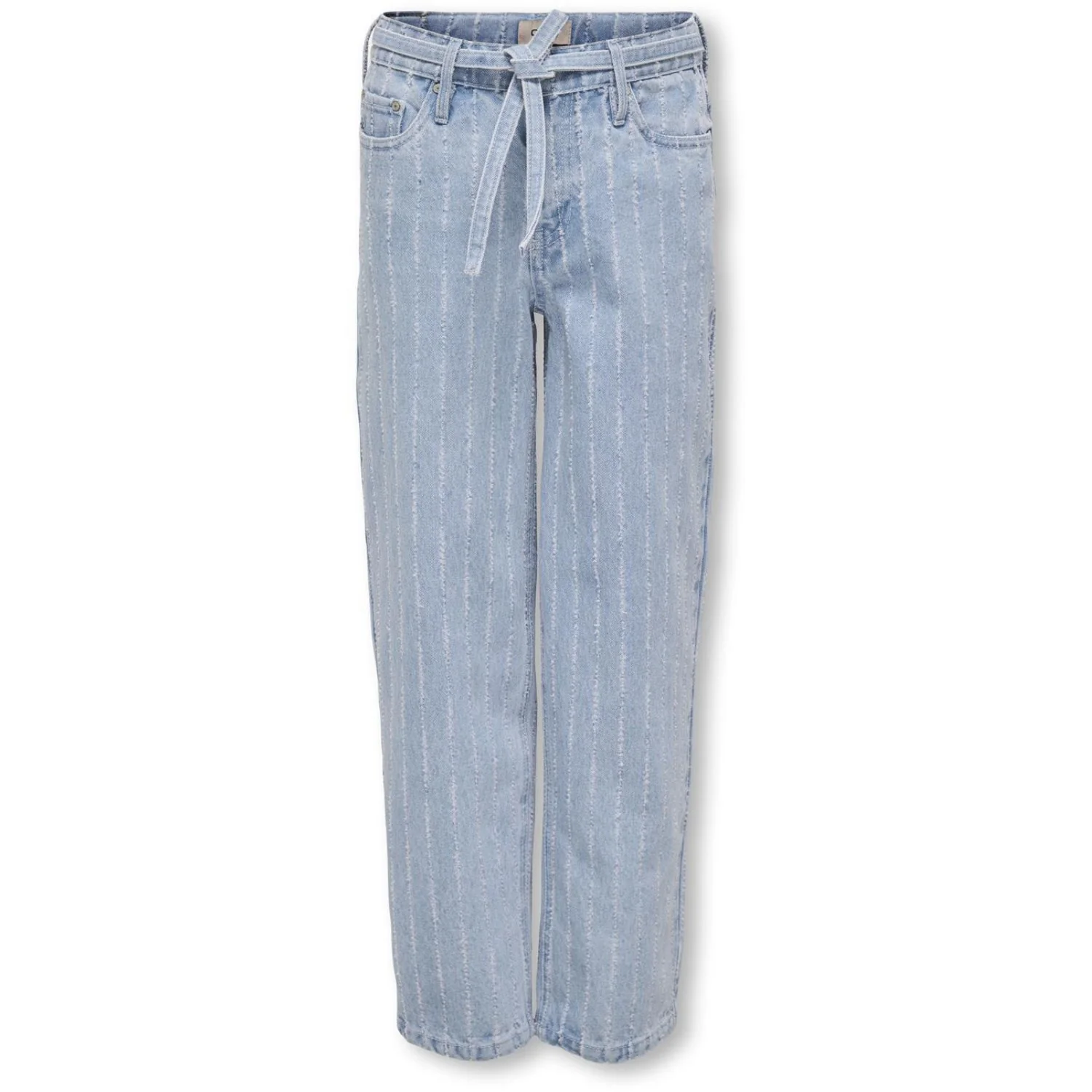 kids ONLY Light Blue Denim Stripe Koggianna Mw Straight Stripe Dnm York