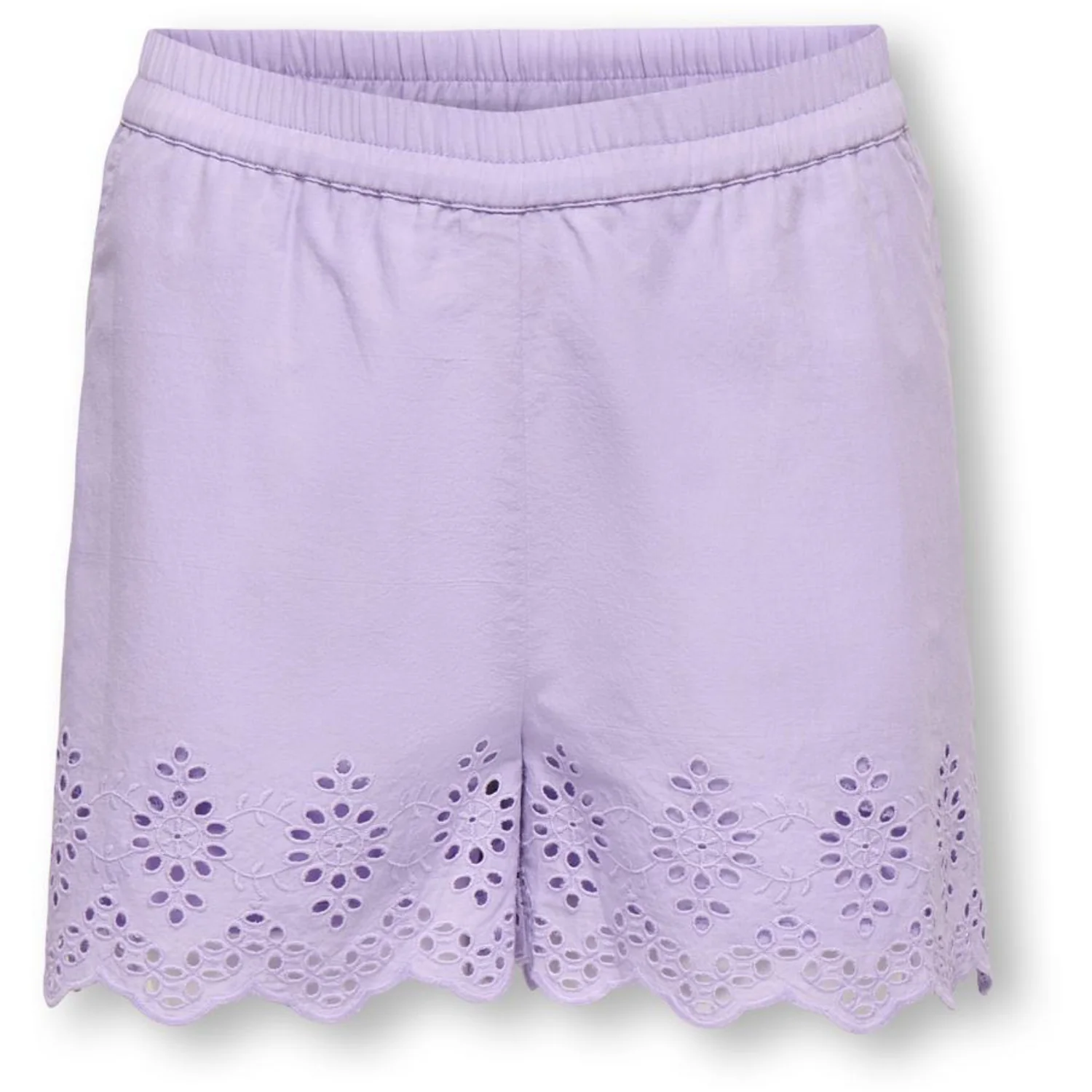 kids ONLY Lilac Breeze Koglou Life Emb Shorts Wvn