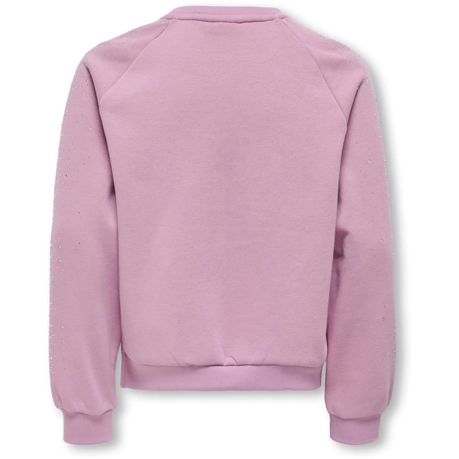 kids ONLY Mauve Orchid Rhinestones Kogzenna Life Ls Oversize Rhinestone Swt - Image 3