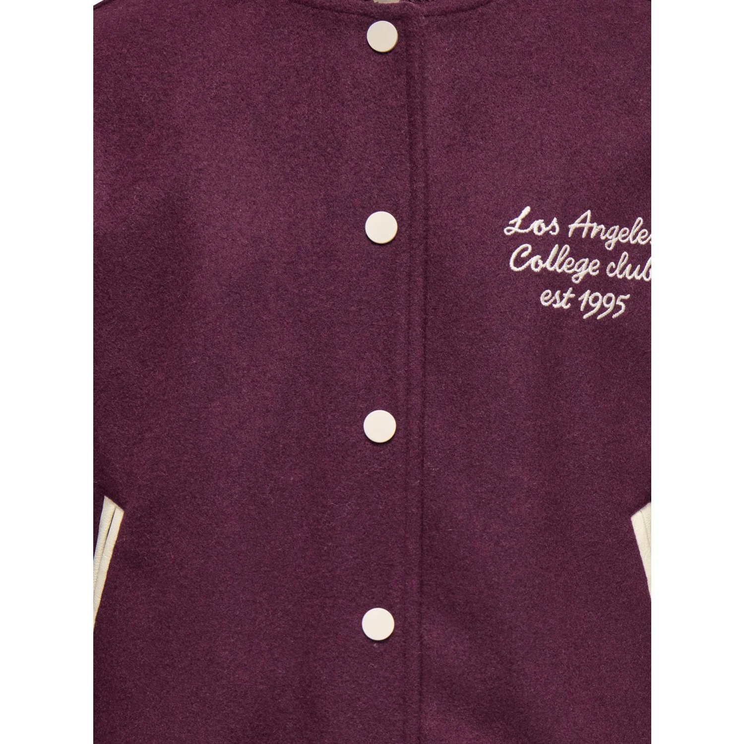 kids ONLY Mauve Wine Kogwestcoast Life Bomber Otw - Image 2