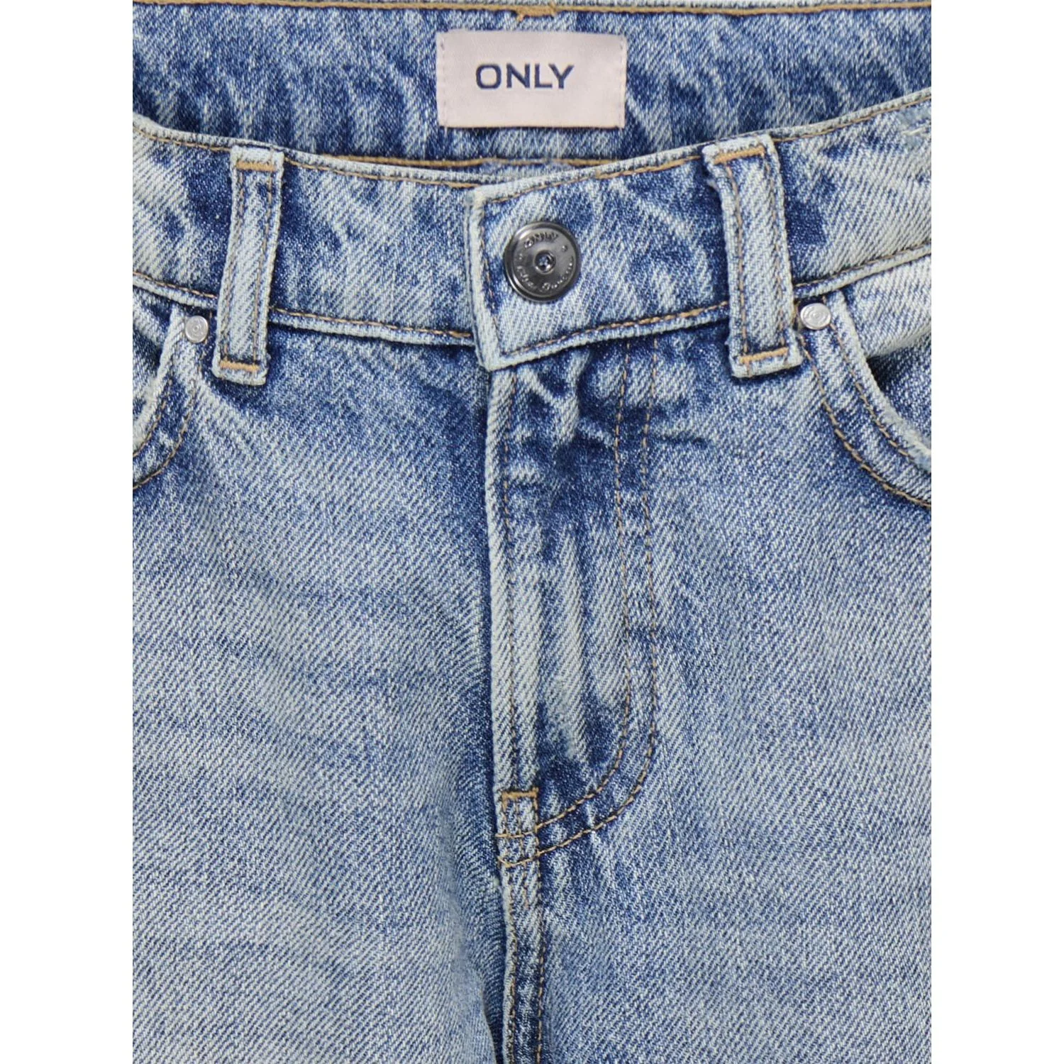 kids ONLY Medium Blue Denim Kogauthentic Hw Straight Dnm Tai - Image 2