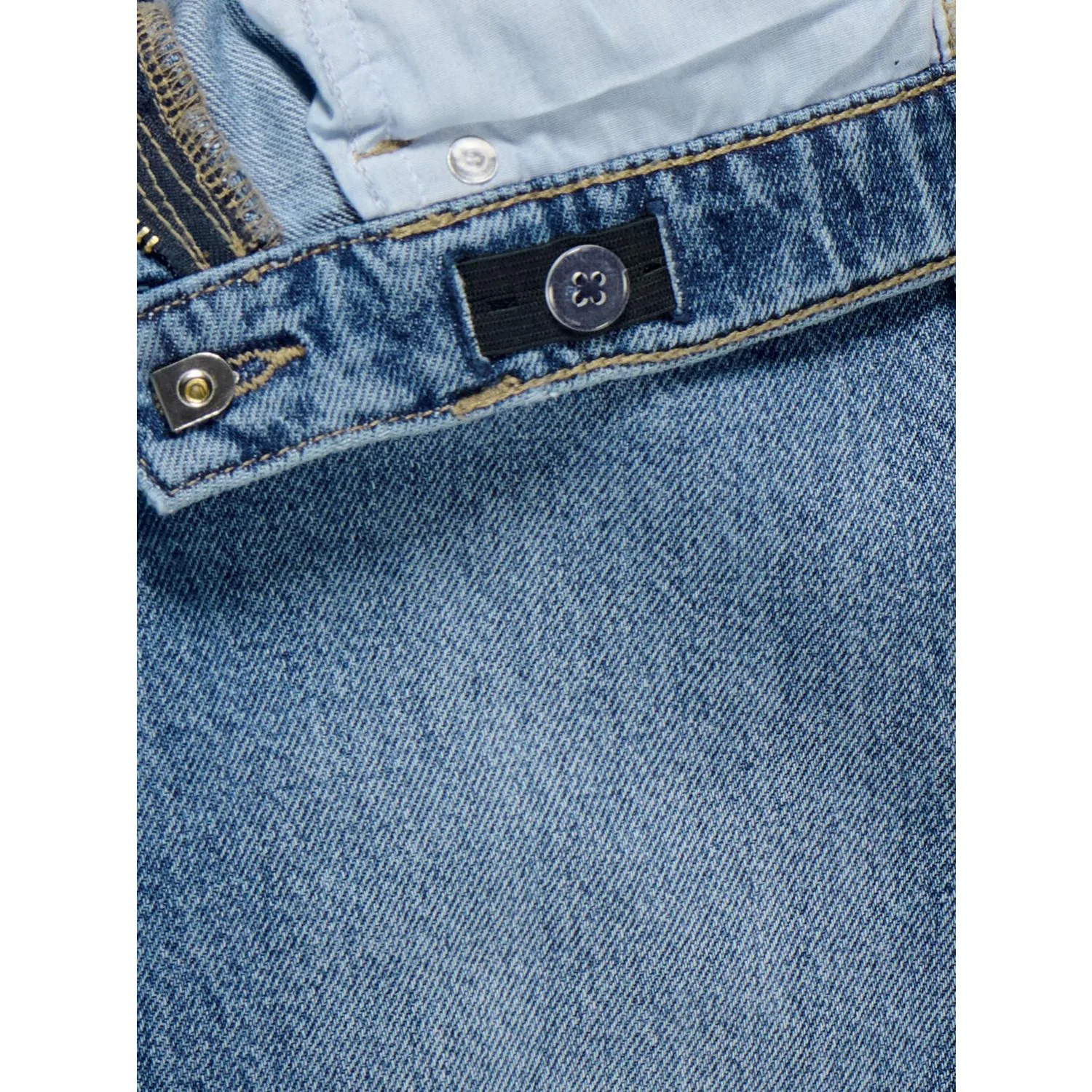 kids ONLY Medium Blue Denim Koglumi Mom Straight Dnm Pim920 - Image 2