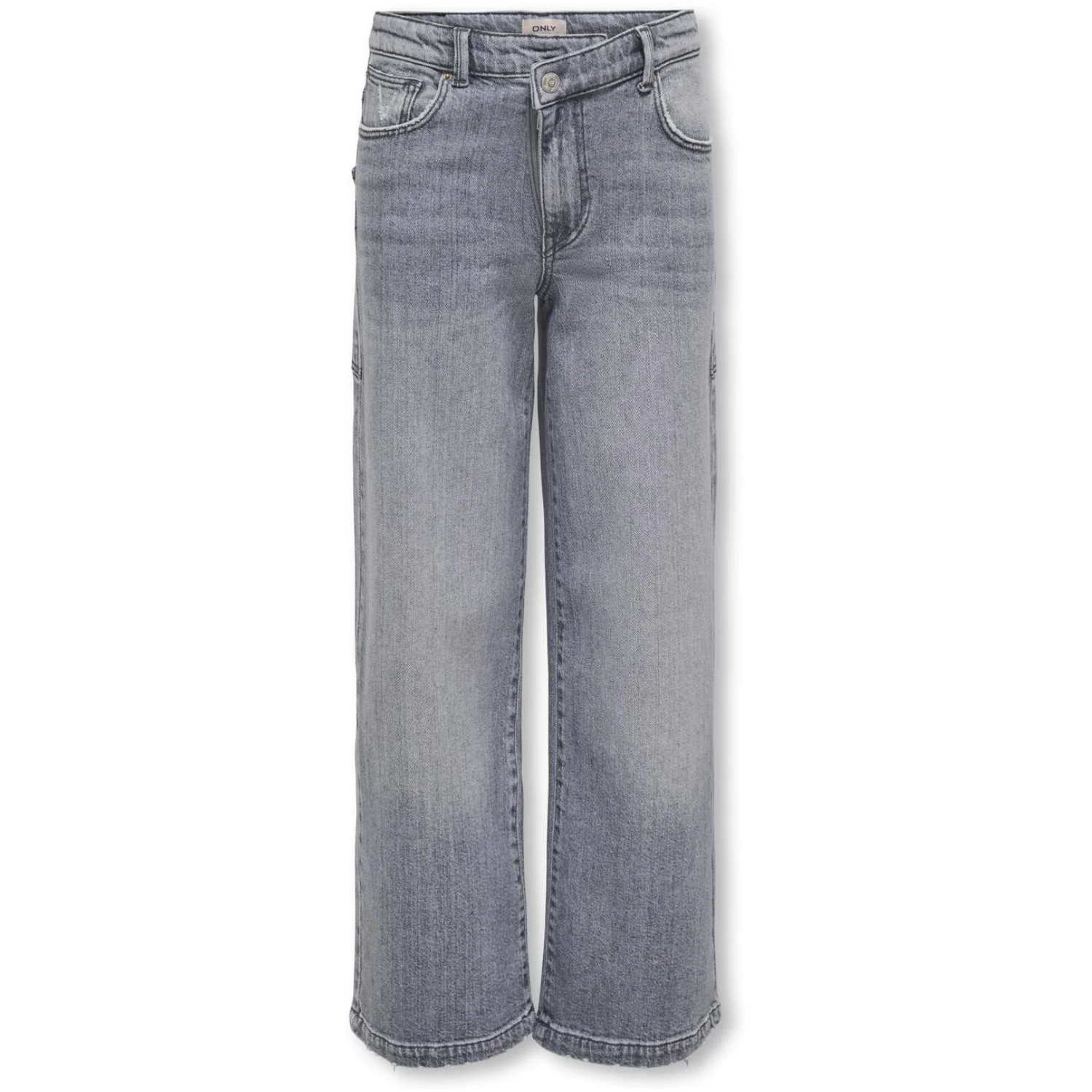 kids ONLY Medium Grey Denim Kogcherry Crossover Wide Dnm Azg