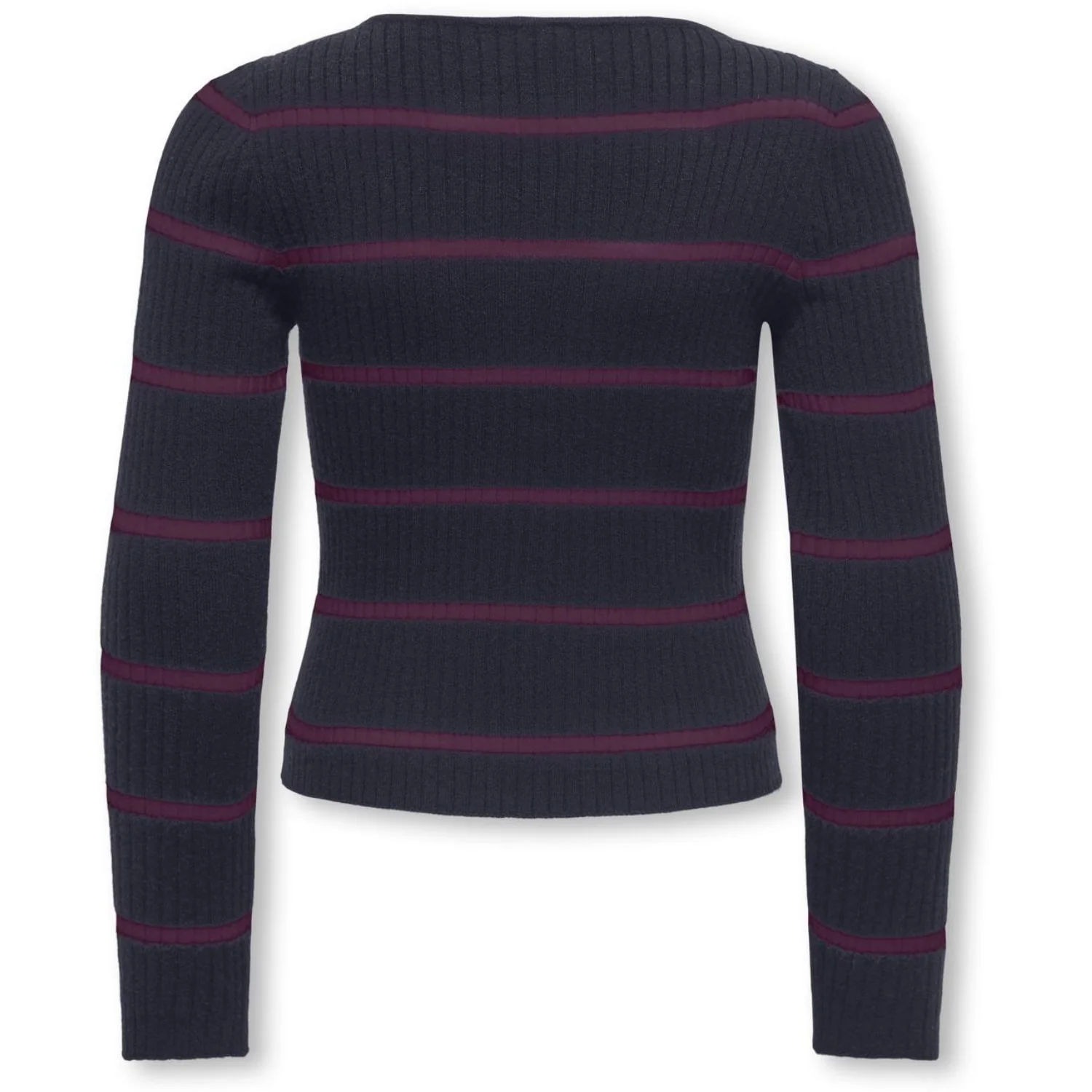 kids ONLY Night Sky Mauve Wine Kogibi Ls Rib Boatneck Cp Knt - Image 3