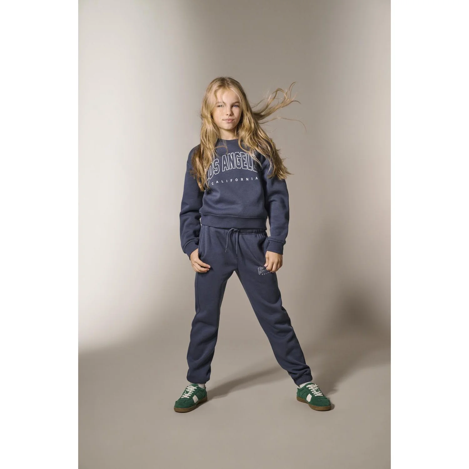 kids ONLY Ombre Blue Los Angeles - California Kogsweat Life Pants Statement Cp Swt - Image 2