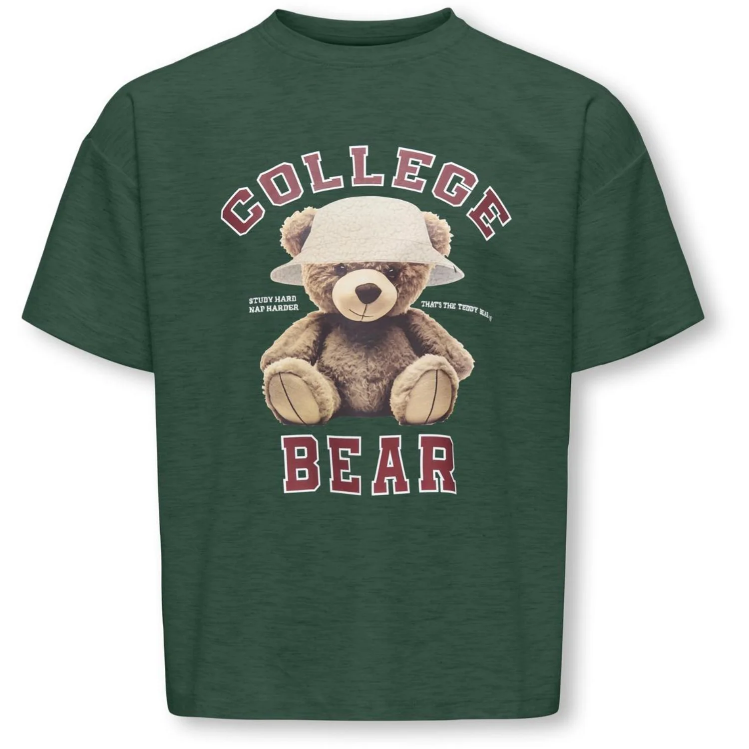 kids ONLY Pineneedle Collage/Hat Nomad Kogbillie Ss Loose Teddy Top Jrs Noos - Image 3