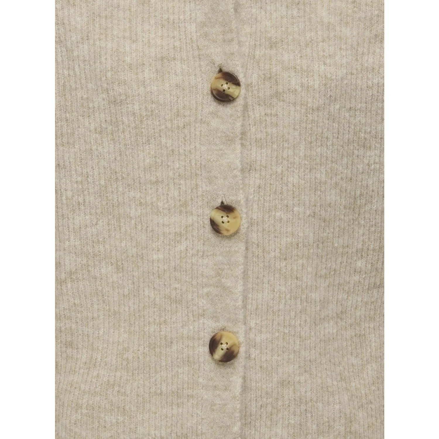 kids ONLY Pumice Stone Melange Kogcamilla O-Neck L/S Cardigan Knt - Image 2