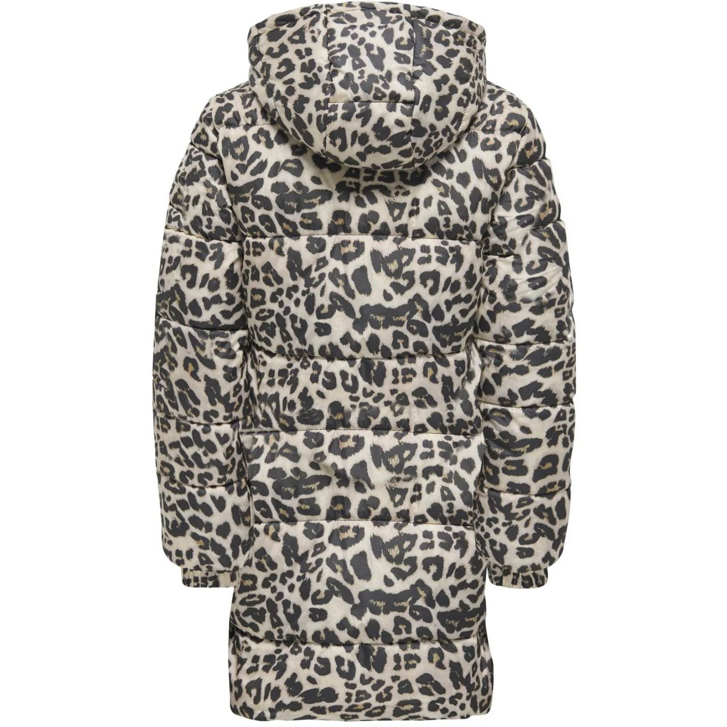 kids ONLY Silver Mink Leo Kogdalia Puffer Aop Jacket Cs Otw - Image 2