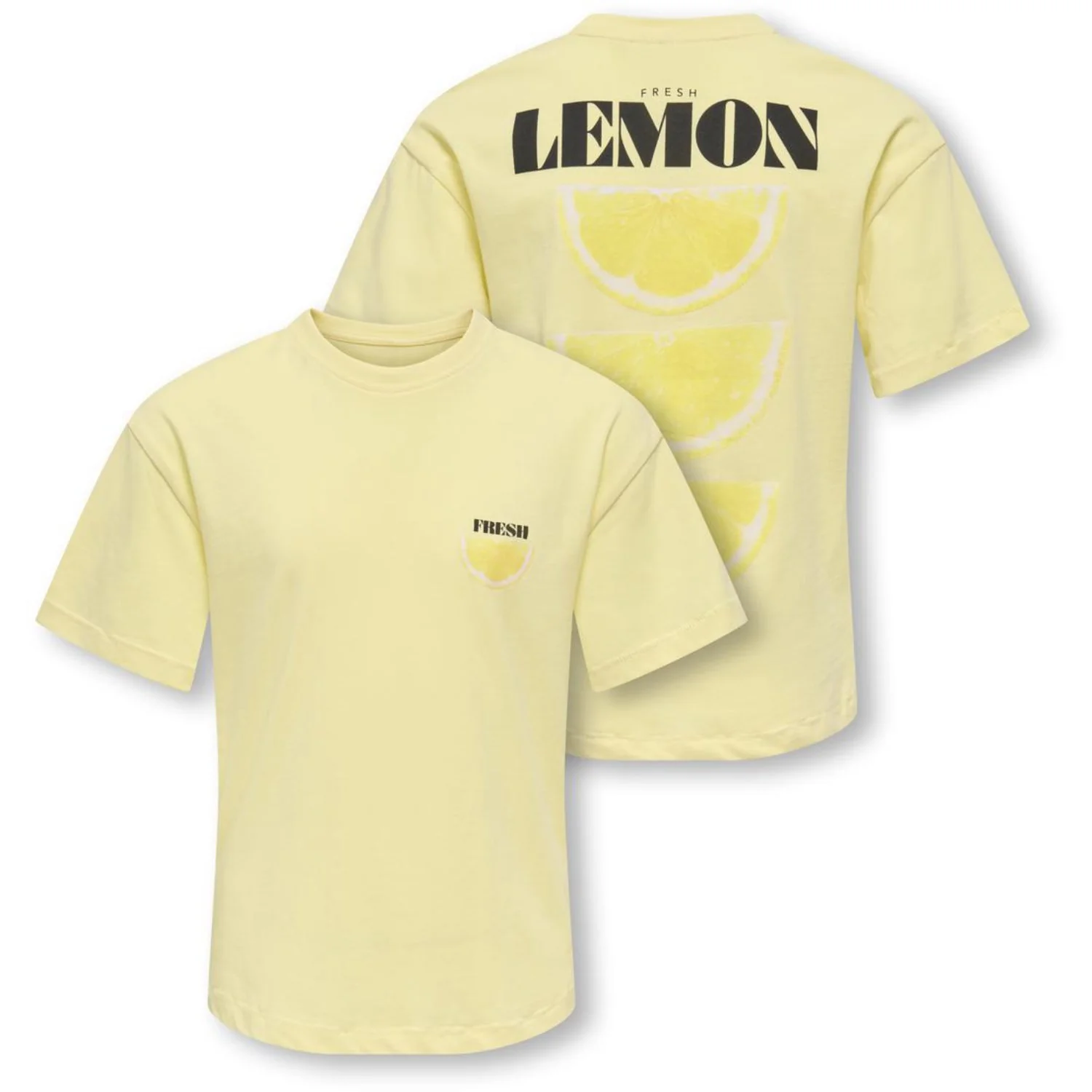 kids ONLY Sunlight Lemon Kogvivvi Life S/S Loose Lovely Top Jrs - Image 2