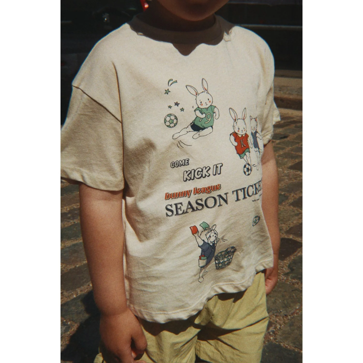 Konges Sløjd Almond Milk Famo Tee Gots - Image 4