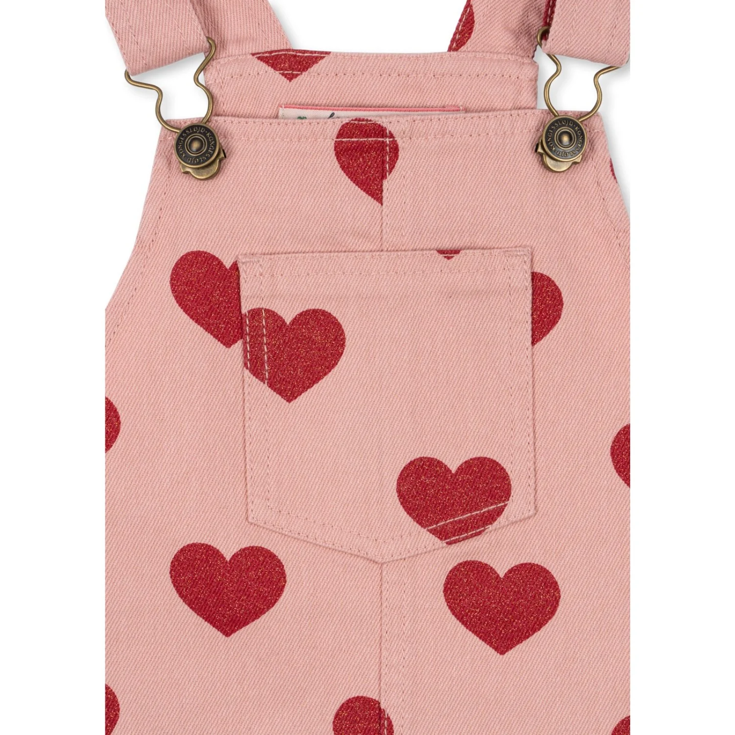 Konges Sløjd Amour Glitter Magot Overall Dress Denim Gots - Image 2
