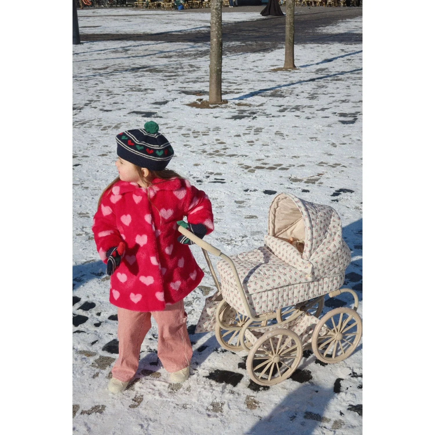 Konges Sløjd Amour Jazzy Fuzzie Coat Grs - Image 2