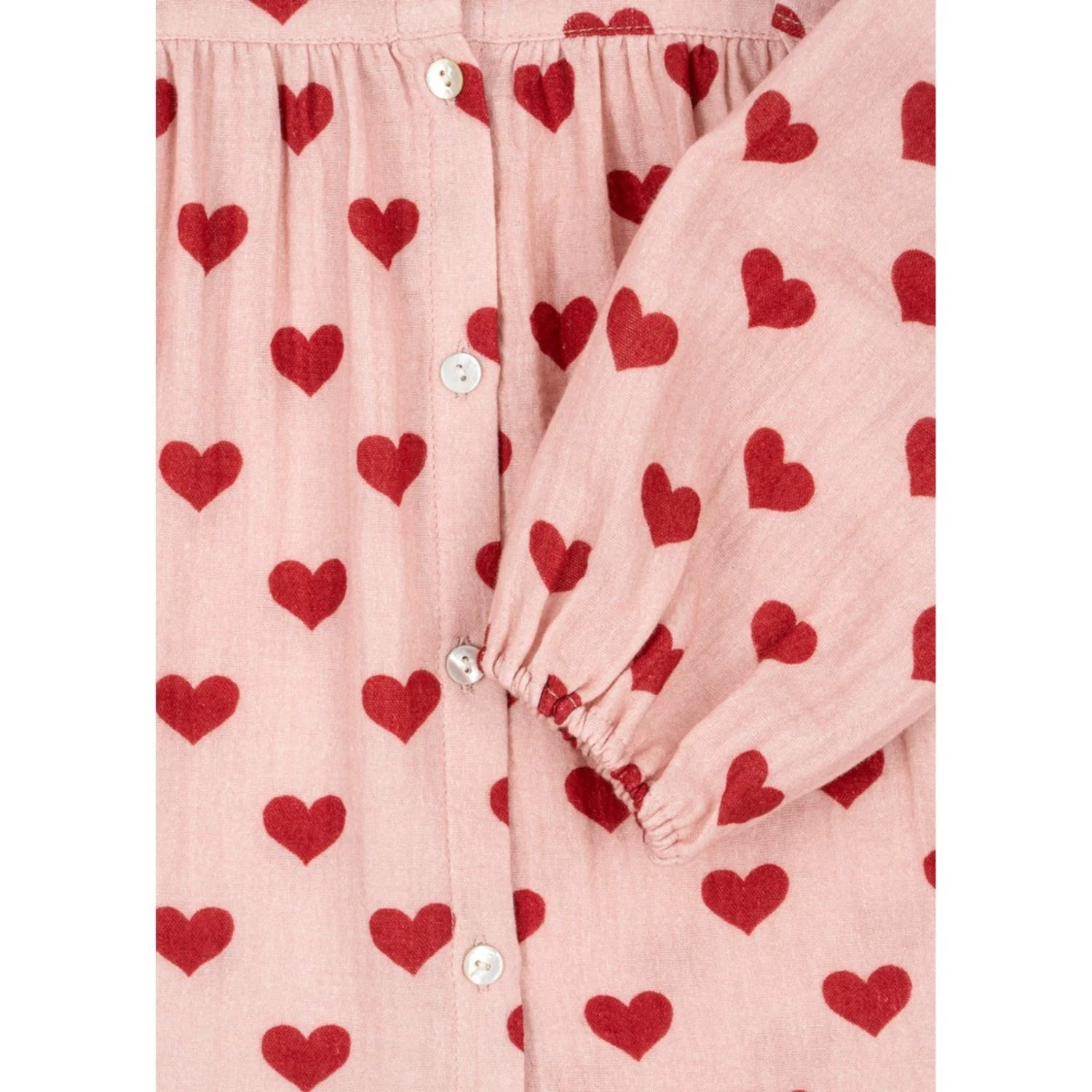 Konges Sløjd Amour Mellow Coco Frill Shirt GOTS - Image 3