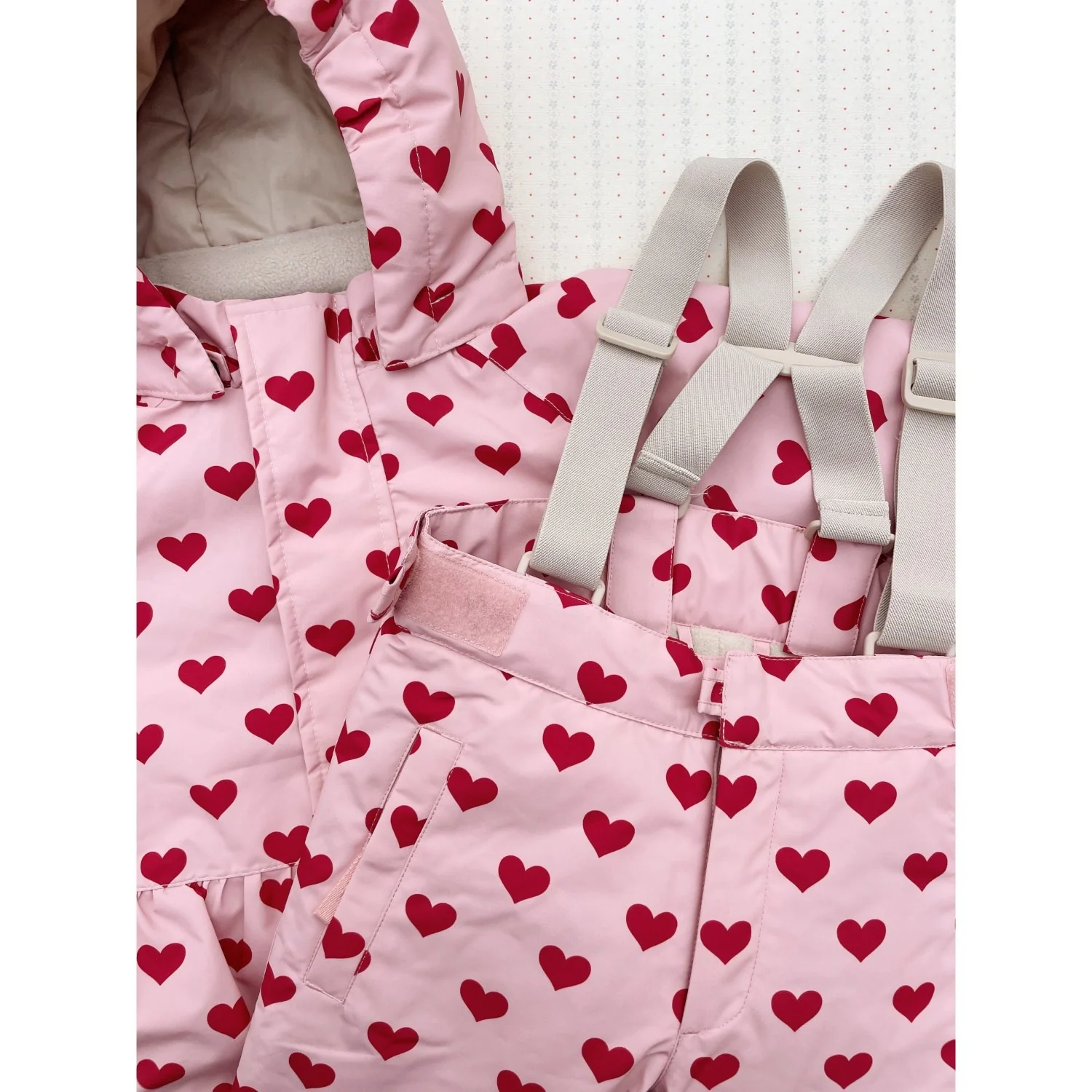 Konges Sløjd Amour Pink Mismou Snow Pants - Image 8