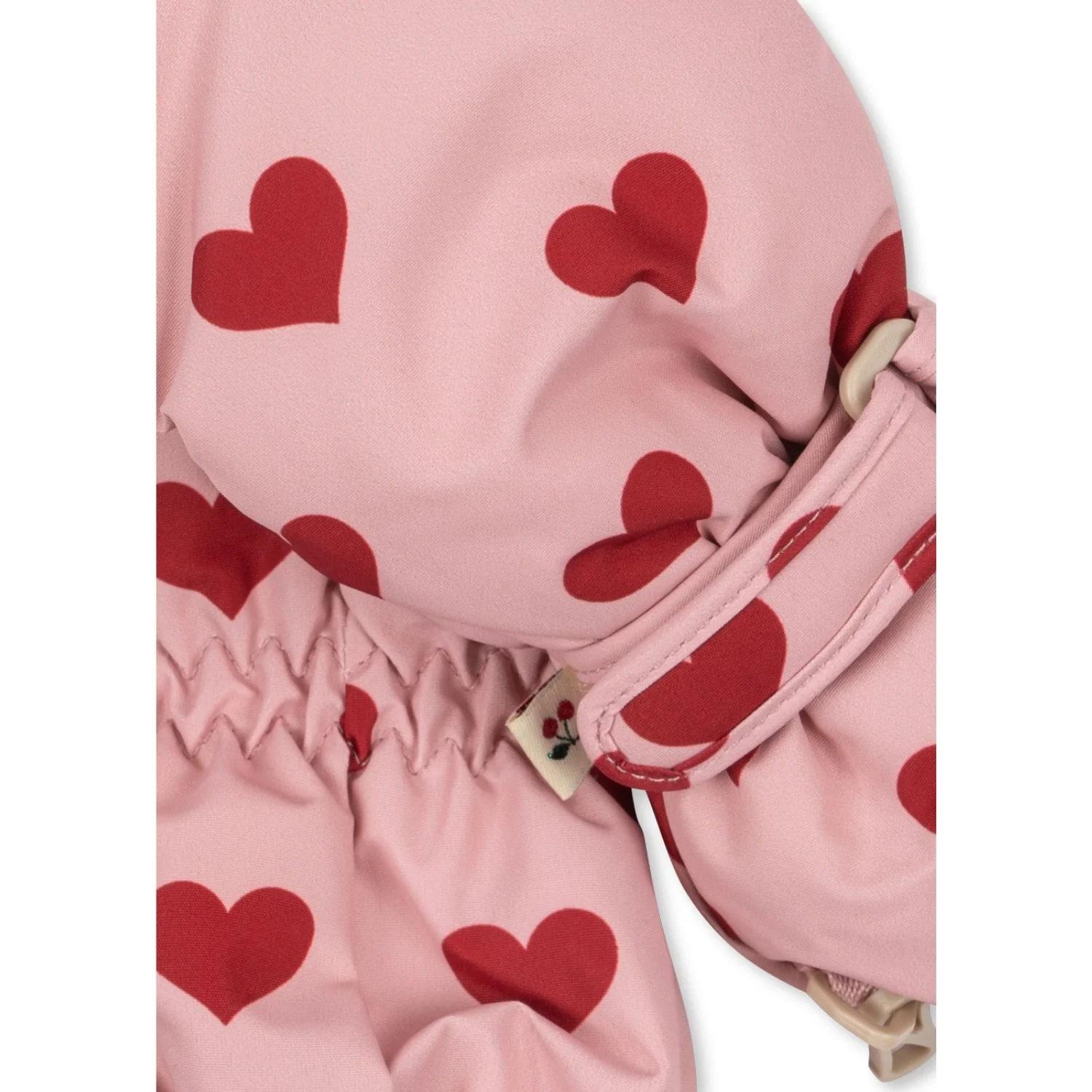 Konges Sløjd Amour Pink Nohr Snow Mittens Print - Image 2
