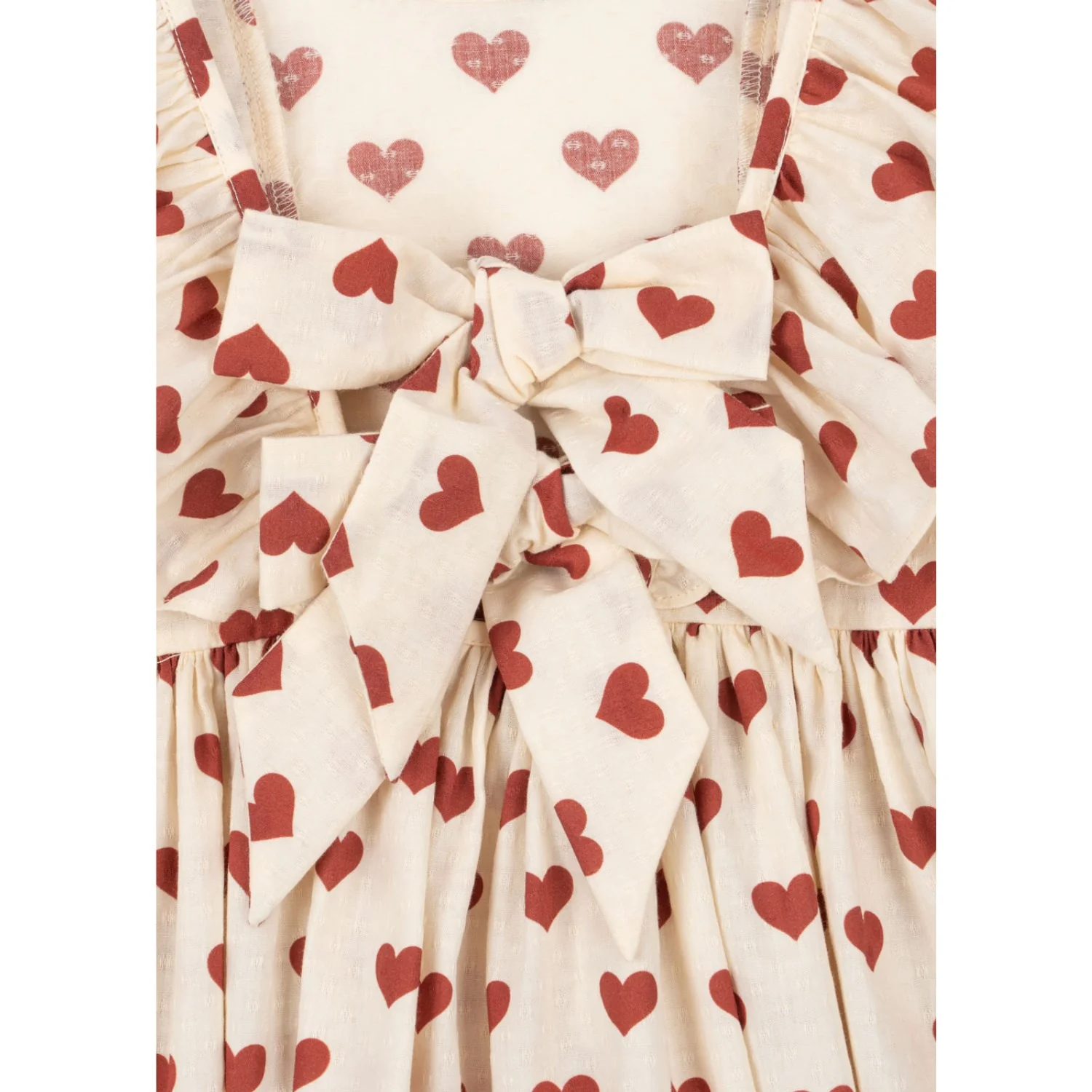 Konges Sløjd Amour Rouge Cianna Bow Dress Gots - Image 5