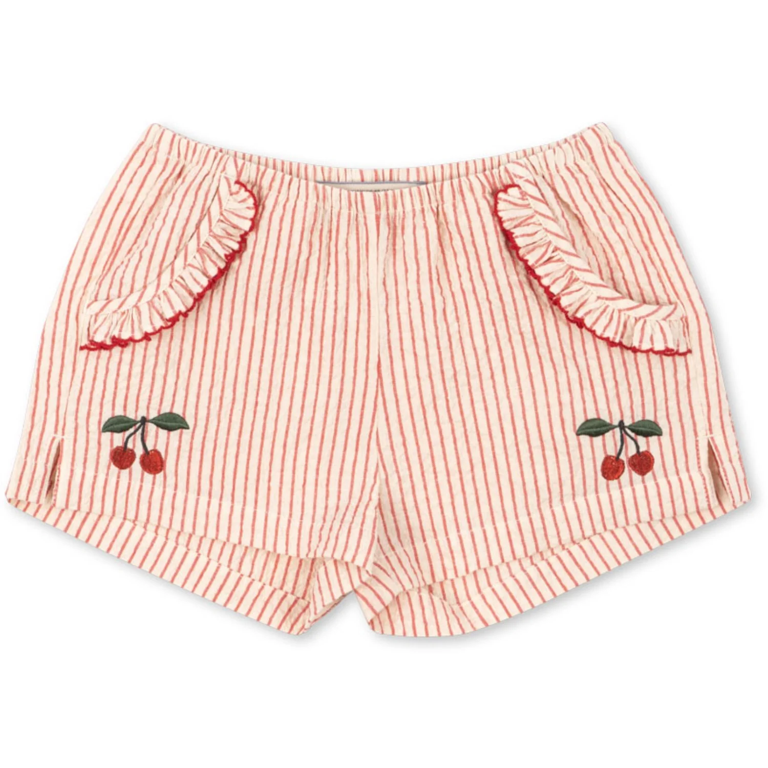 Konges Sløjd Amour Stripe Ellie Frill Shorts Gots