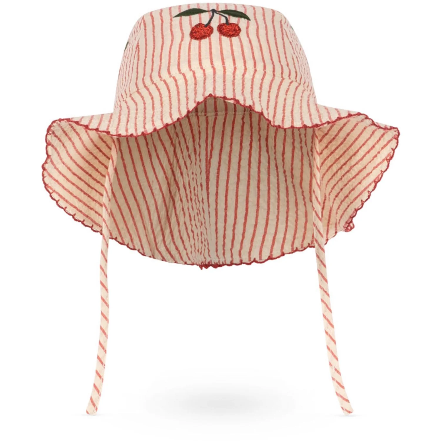 Konges Sløjd Amour Stripe Ellie Sun Hat Gots - Image 2