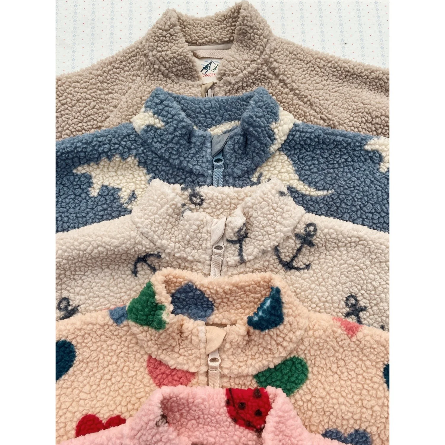 Konges Sløjd Ancher Jody Teddy Jacket Grs - Image 10