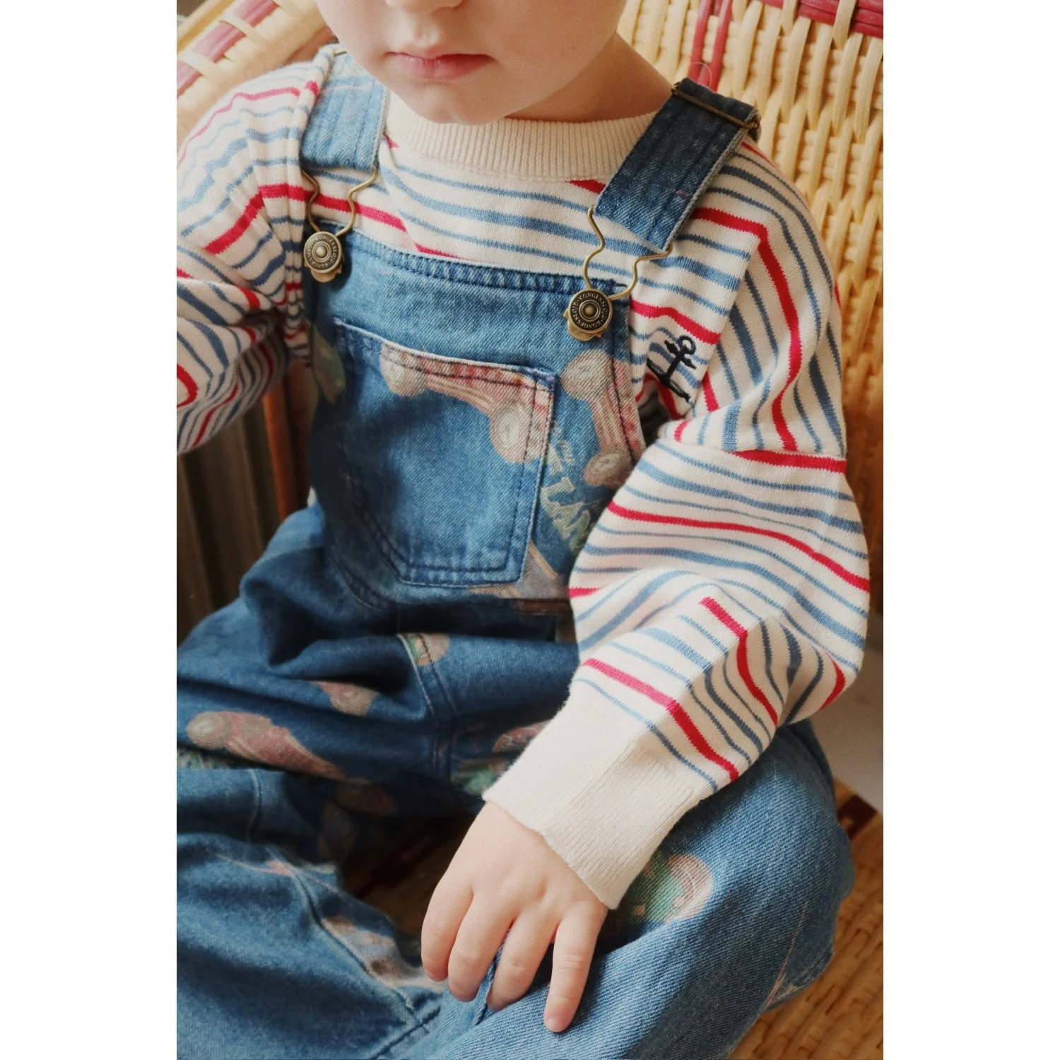Konges Sløjd Antique Stripe Manis Knit Sweater - Image 2