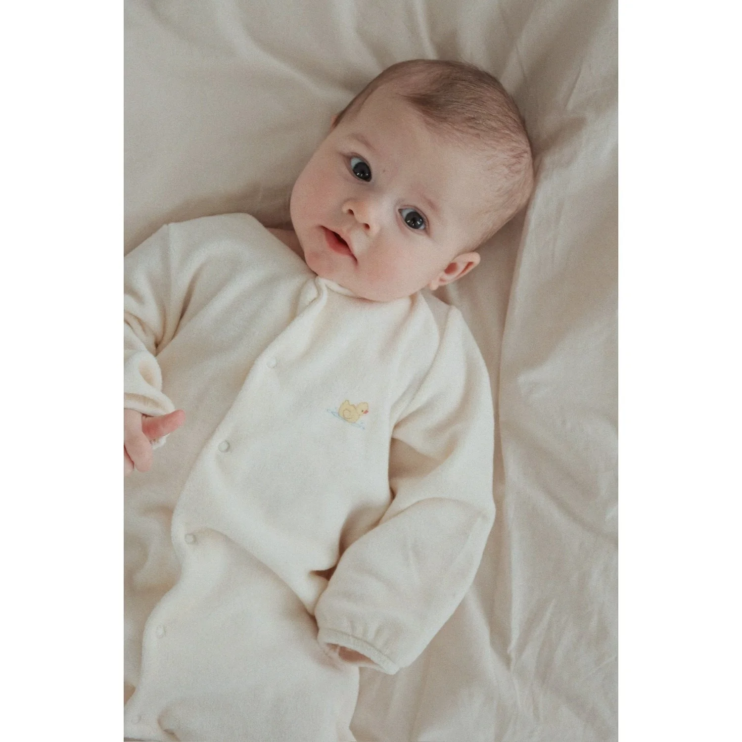 Konges Sløjd Fanga Antique White Elu Onesie GOTS - Image 2