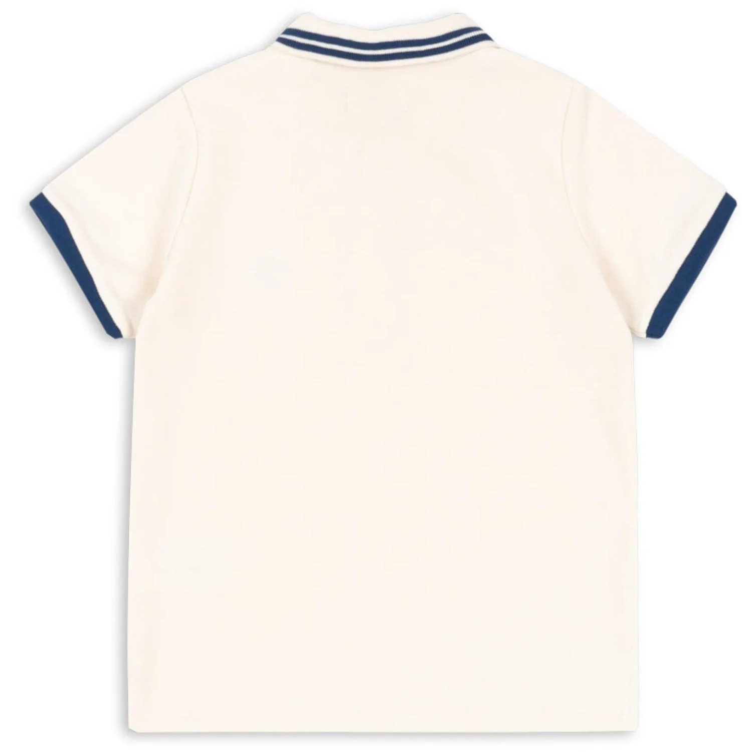 Konges Sløjd Antique White Florian Polo Shirt Gots - Image 11