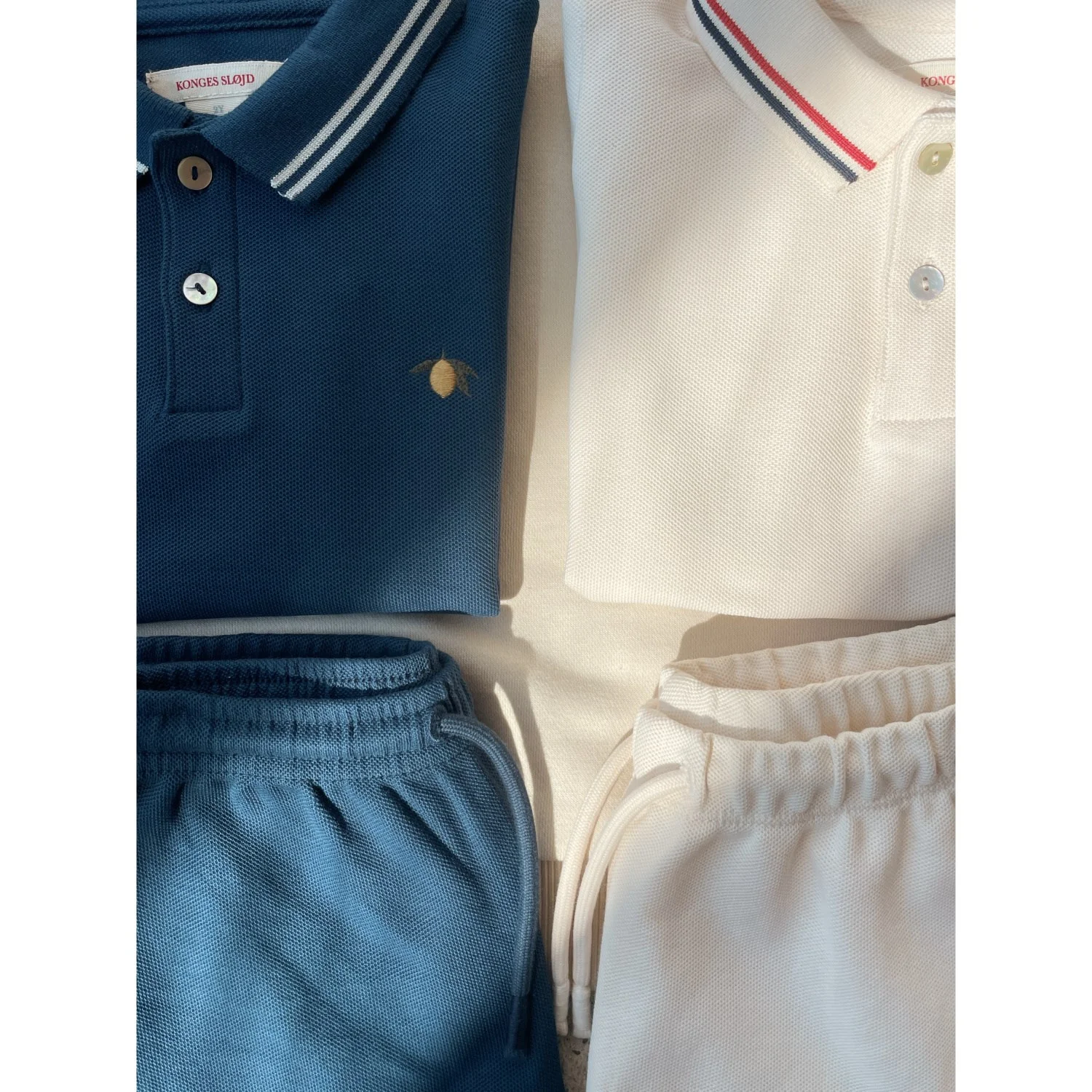 Konges Sløjd Antique White Florian Shorts Gots - Image 4