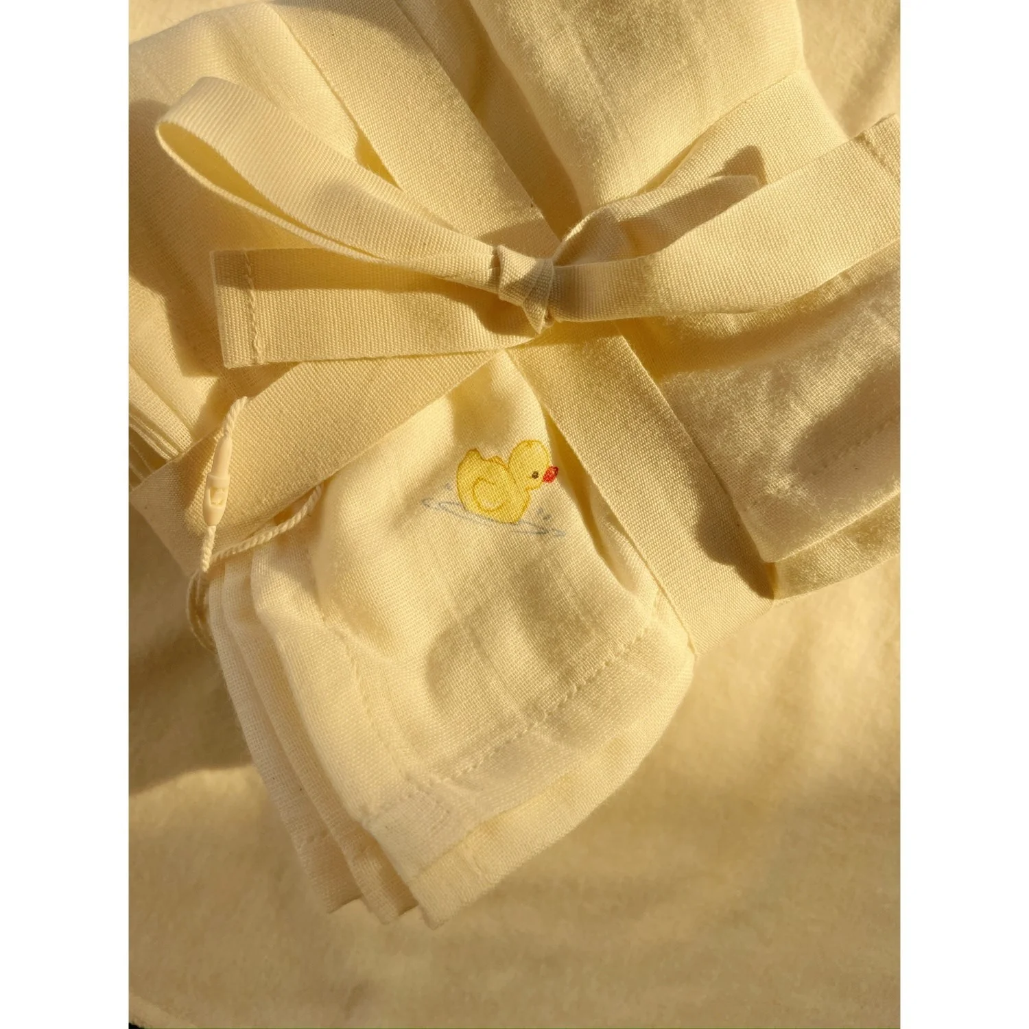 Konges Sløjd Fanga Antique White Nuvoli 10 Pack Muslin Cloth GOTS - Image 4