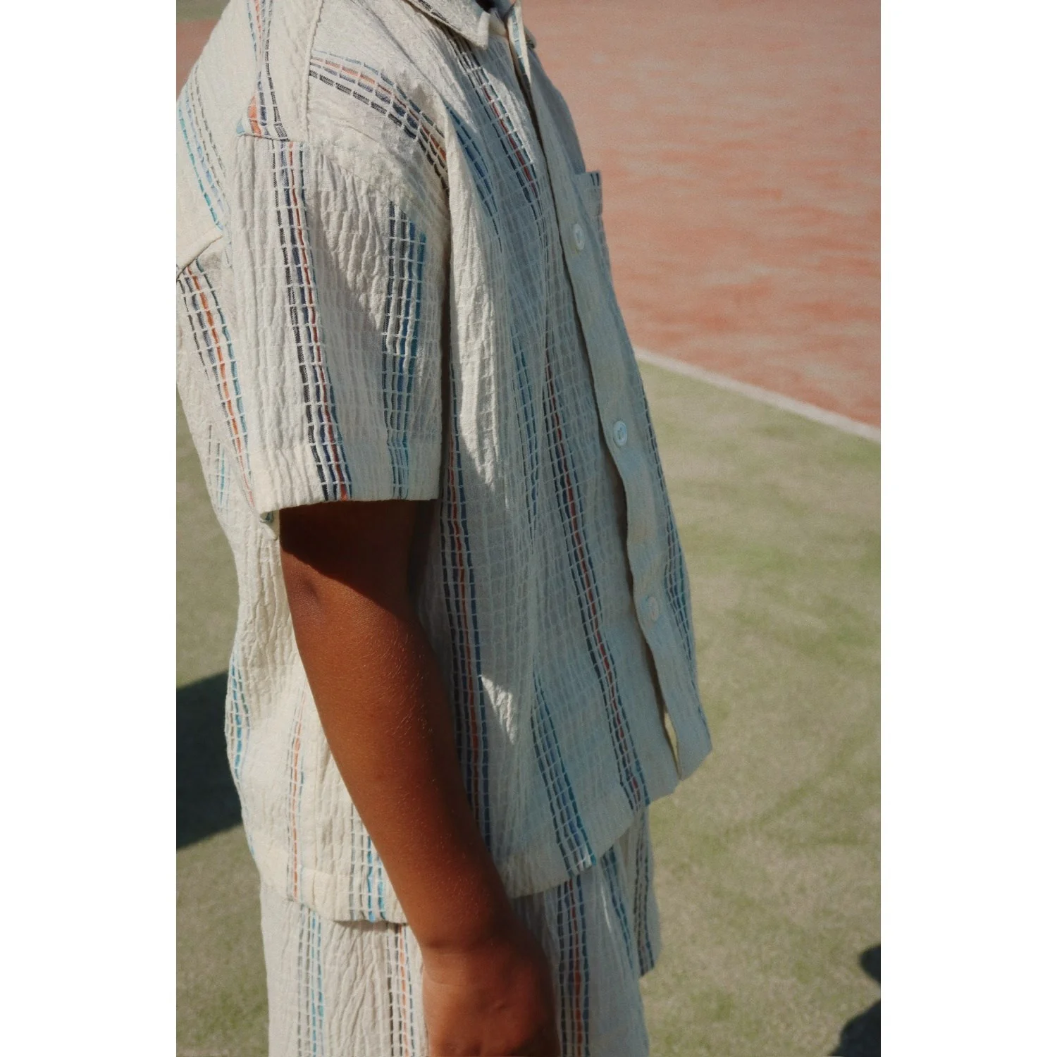 Konges Sløjd Antique White Vincent Ss Shirt Gots - Image 4
