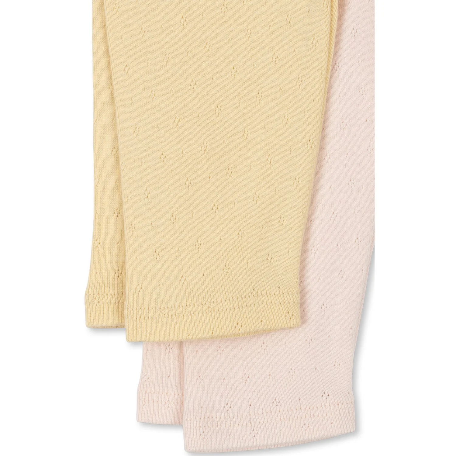 Konges Sløjd Banana Crepe/Creole Pink Fanga Perla 2 Pack Pants Ocs - Image 3